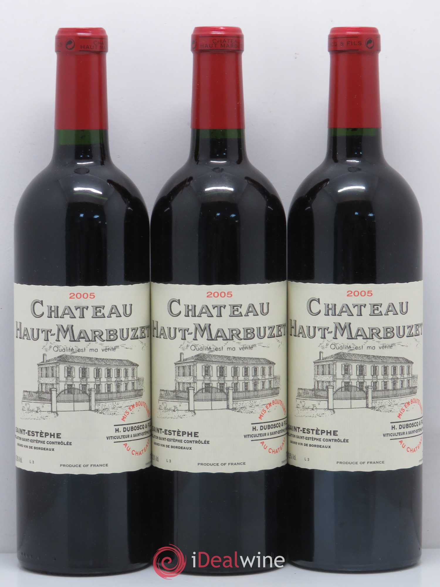 Château Haut Marbuzet 2005 - Lot de 12 bouteilles - 4