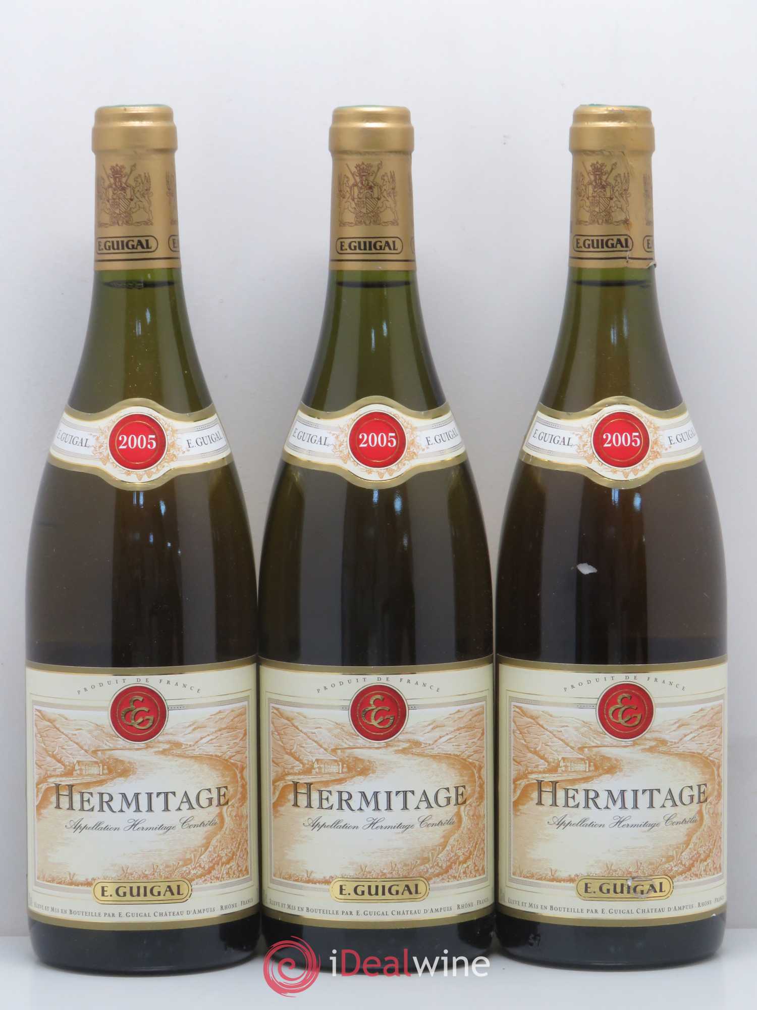 Hermitage Guigal 2005 - Lot de 3 bouteilles - 0