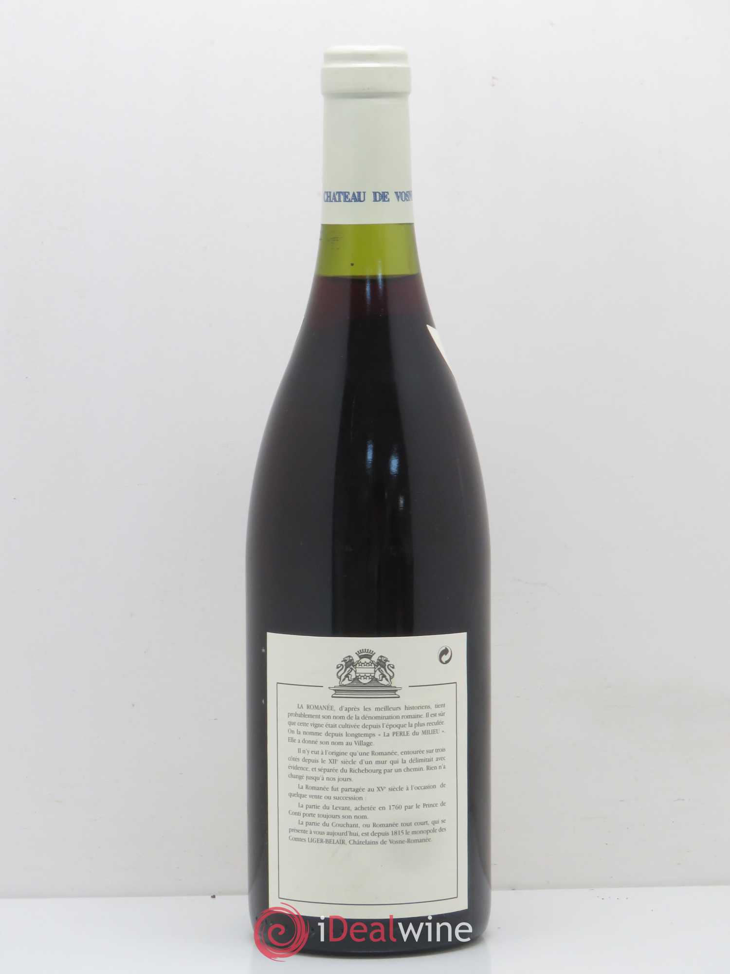 La Romanée Grand Cru Comte Liger-Belair (Domaine du) Bouchard Père et fils 1986 - Posten von 1 Flasche - 1