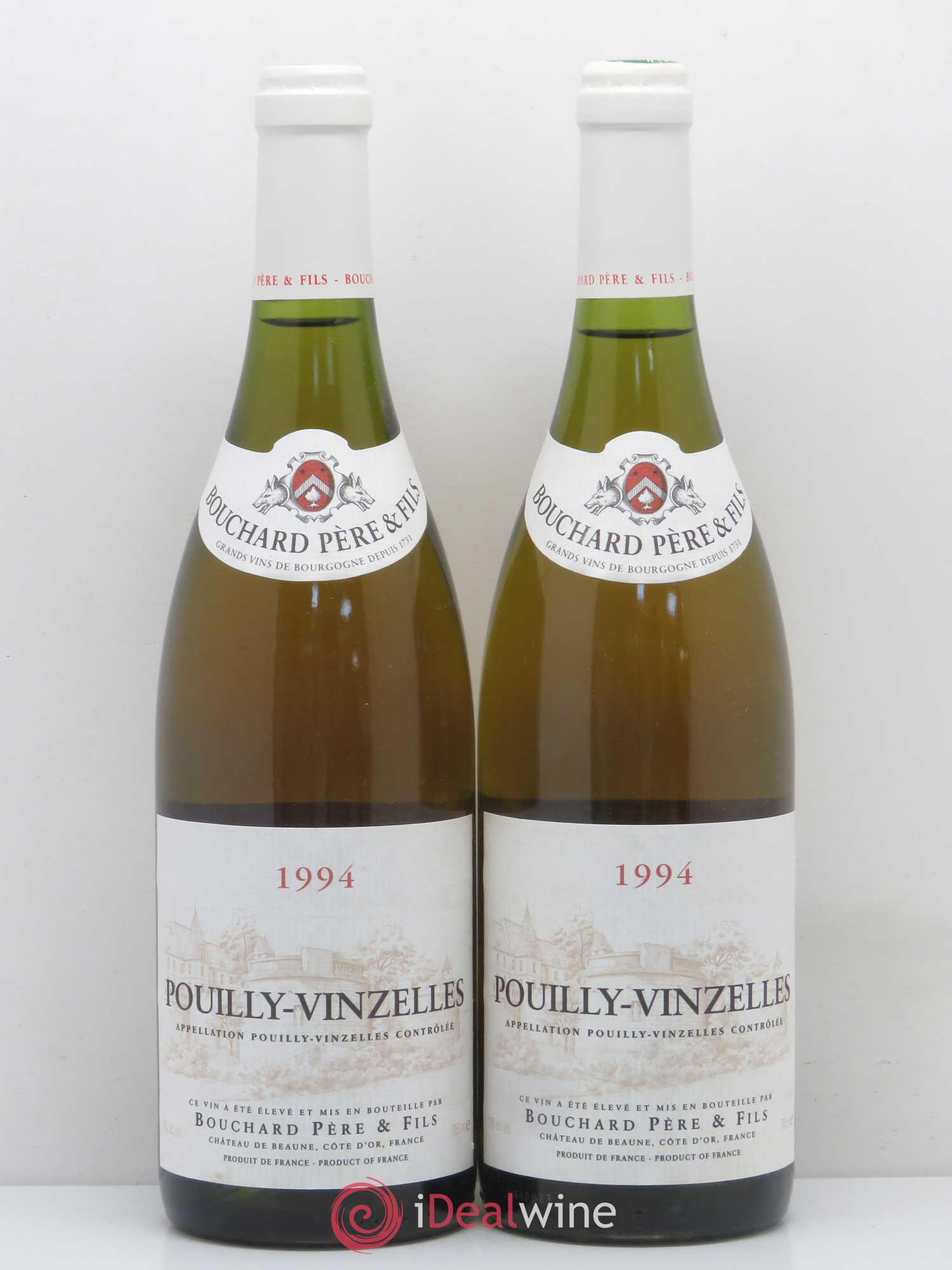 Pouilly-Vinzelles Bouchard Pere & Fils 1994 - Lot de 2 bouteilles - 0
