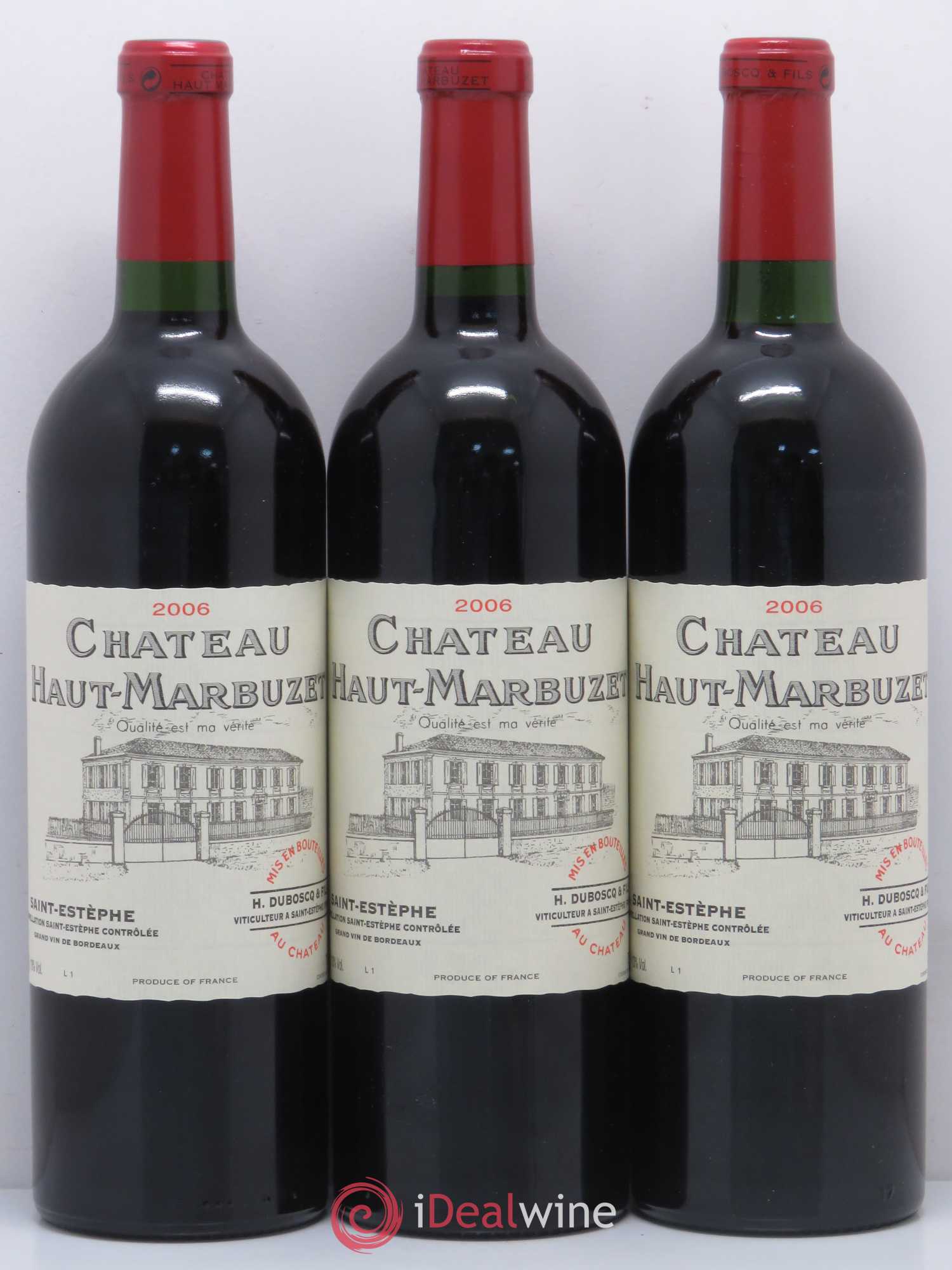 Château Haut Marbuzet 2006 - Lot de 12 bouteilles - 2