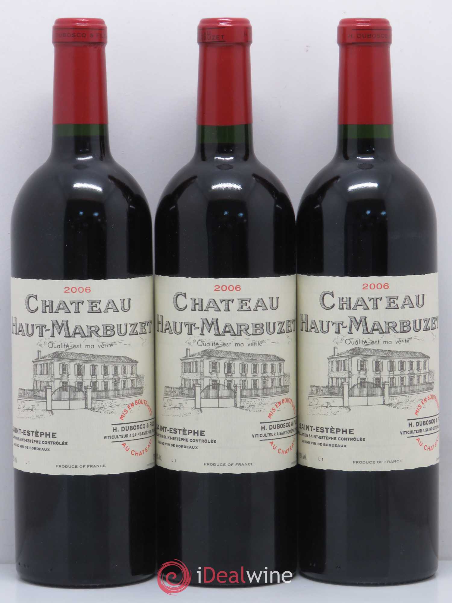 Château Haut Marbuzet 2006 - Lot de 12 bouteilles - 4