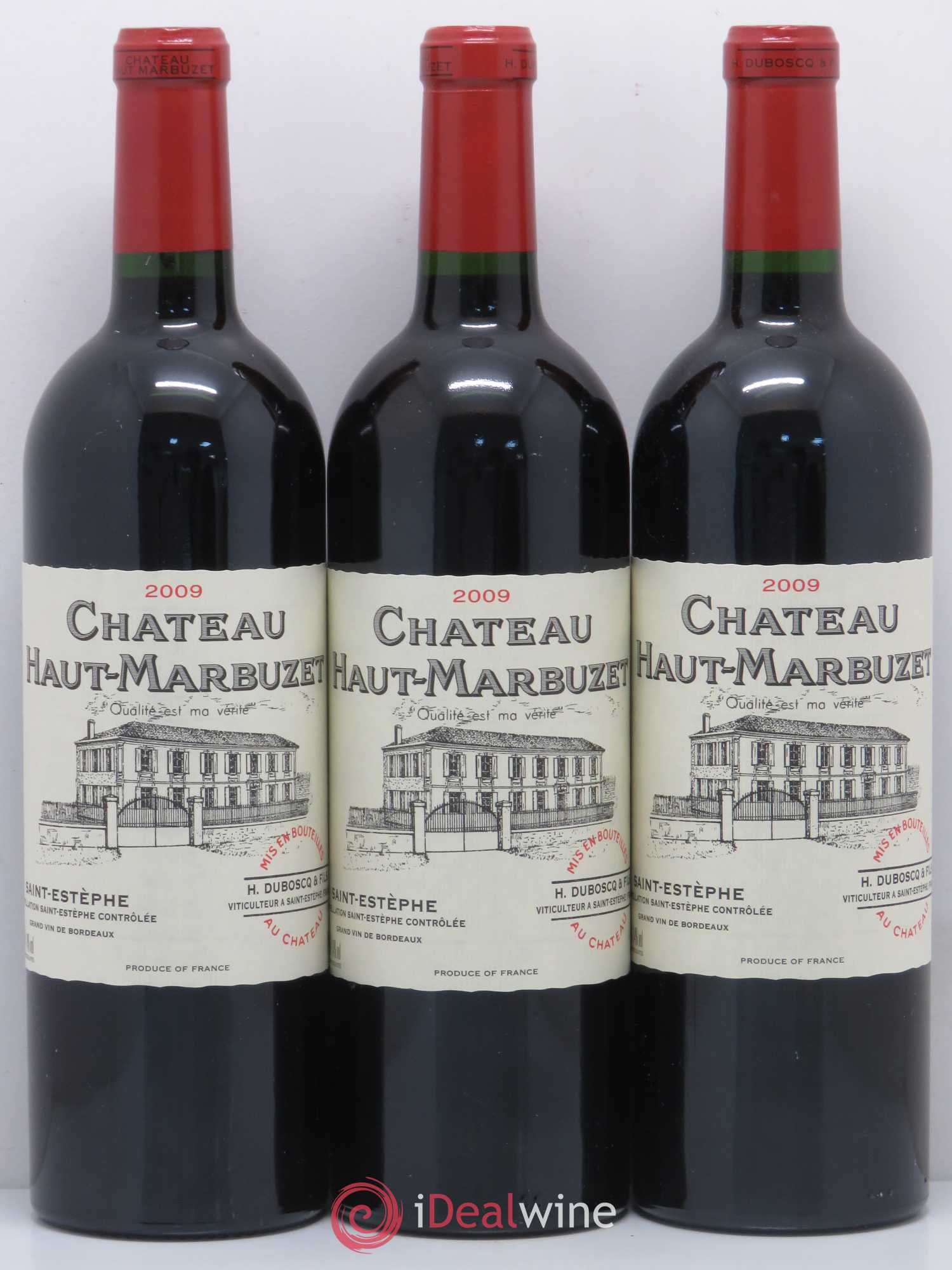 Château Haut Marbuzet 2009 - Lot de 12 bouteilles - 2