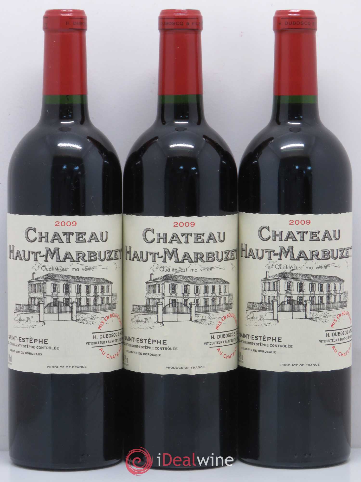 Château Haut Marbuzet 2009 - Lot de 12 bouteilles - 4