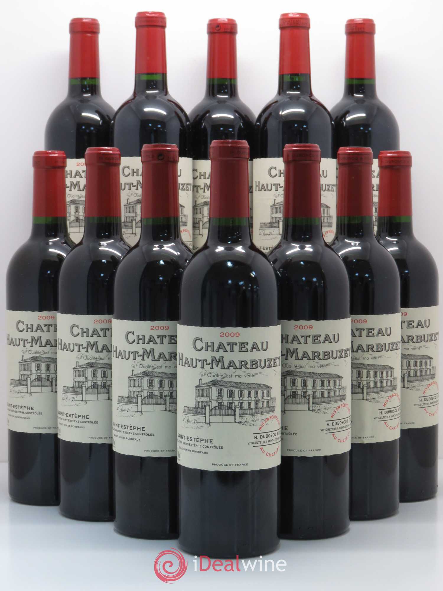 Château Haut Marbuzet 2009 - Lot de 12 bouteilles - 0