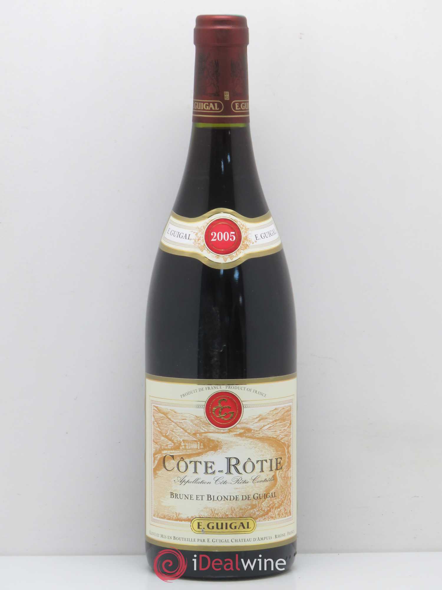 Côte-Rôtie Côtes Brune et Blonde Guigal 2005 - Lot de 1 bouteille - 0