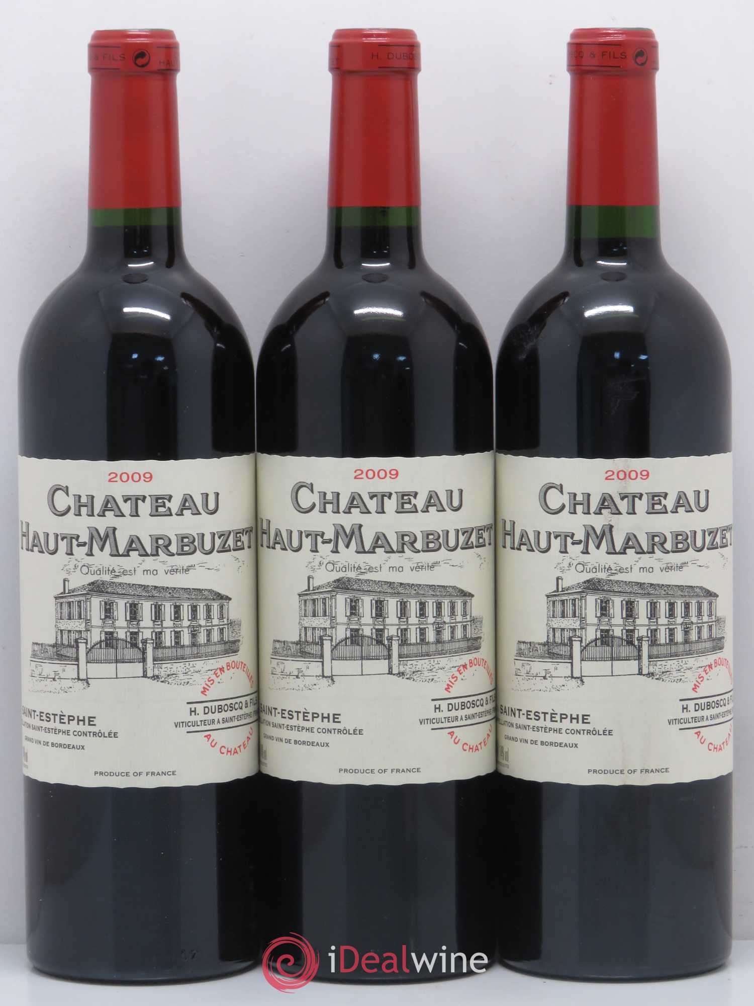 Château Haut Marbuzet 2009 - Lot de 12 bouteilles - 2