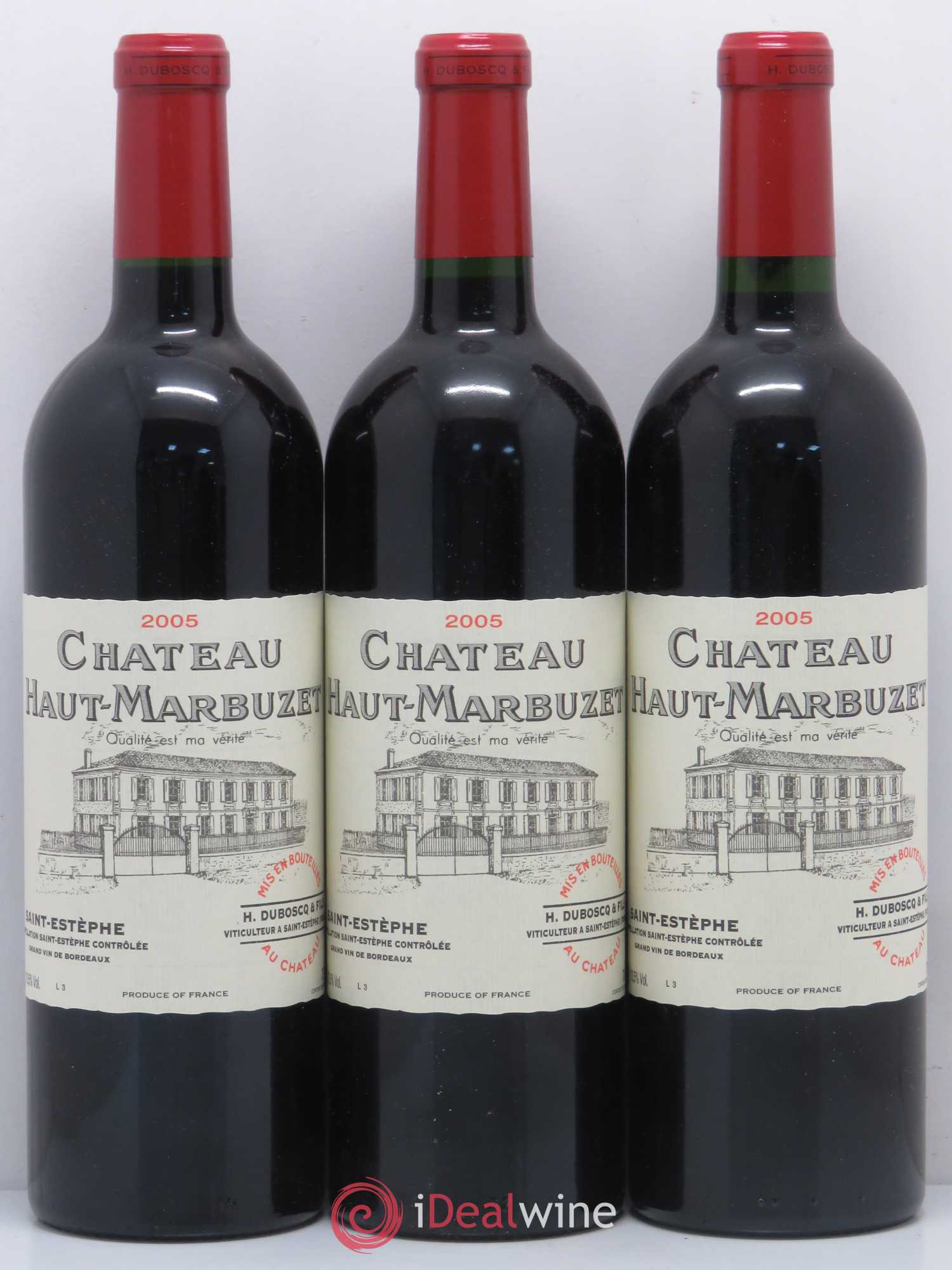 Château Haut Marbuzet 2005 - Lot de 12 bouteilles - 2