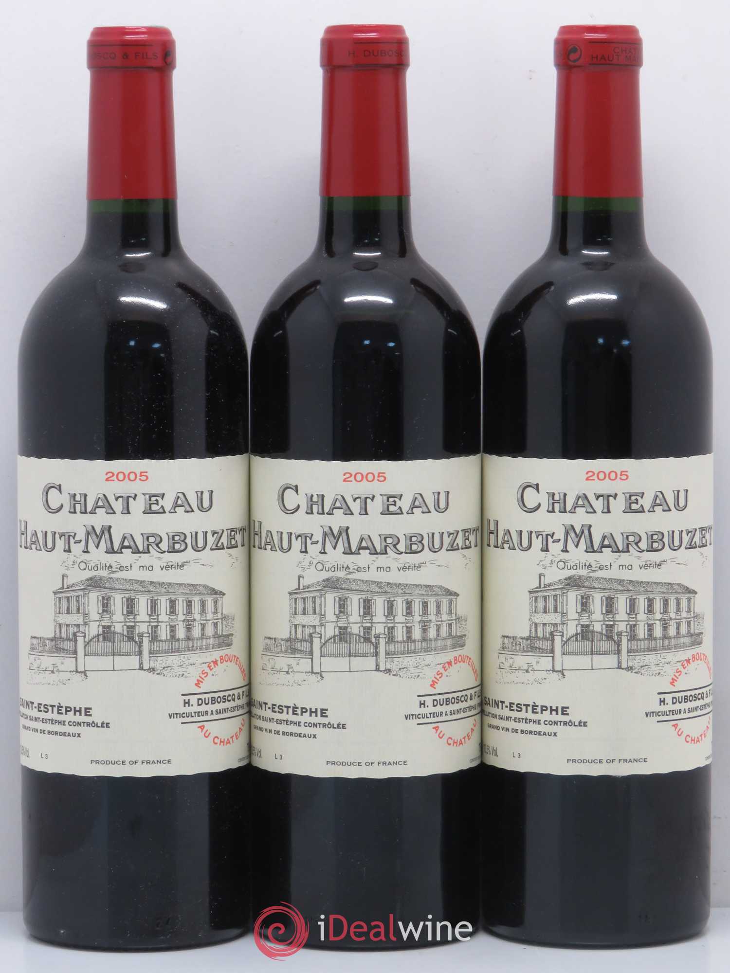 Château Haut Marbuzet 2005 - Lot de 12 bouteilles - 4