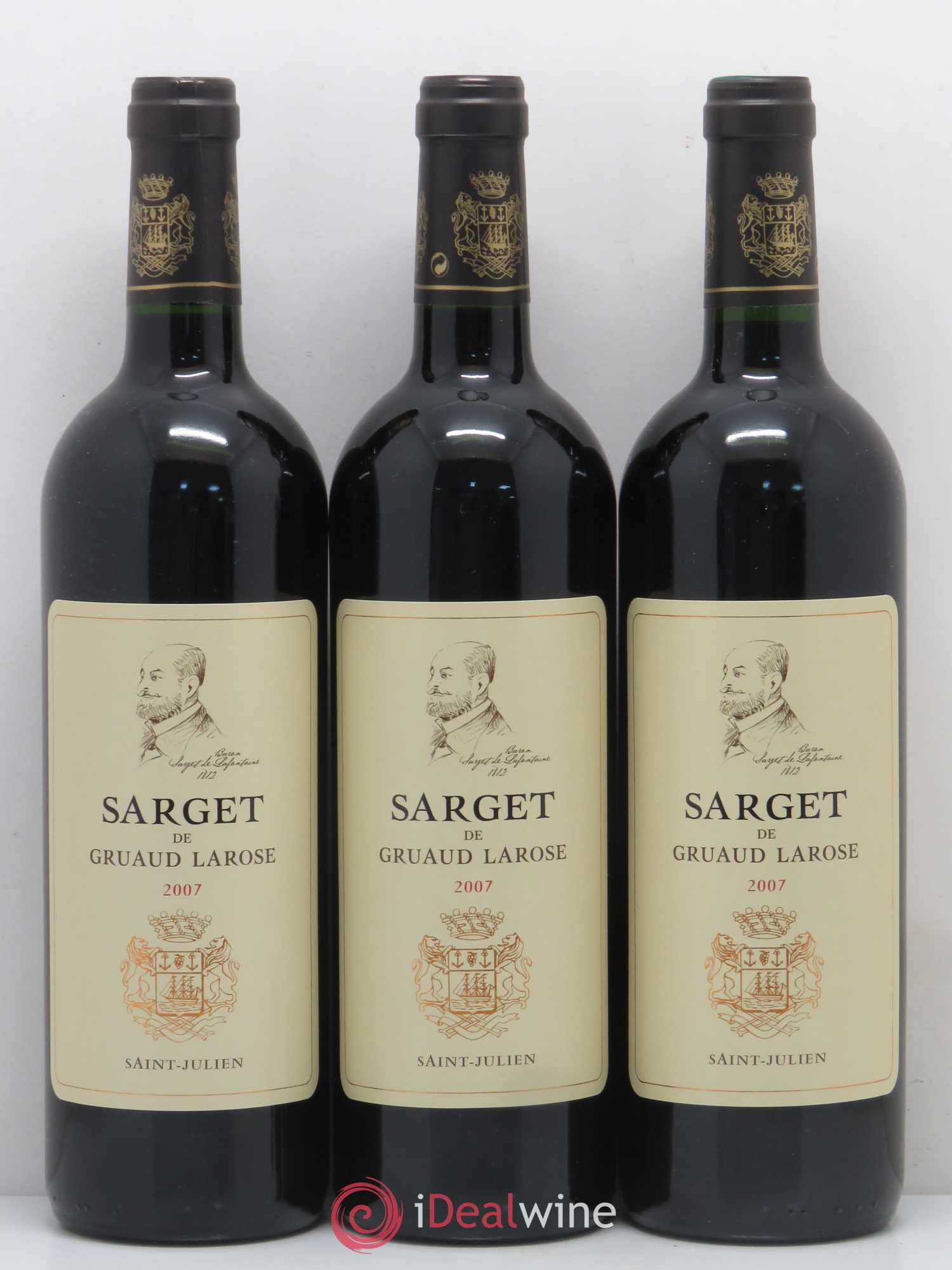 Sarget de Gruaud Larose Second Vin 2007 - Lot de 12 bouteilles - 2