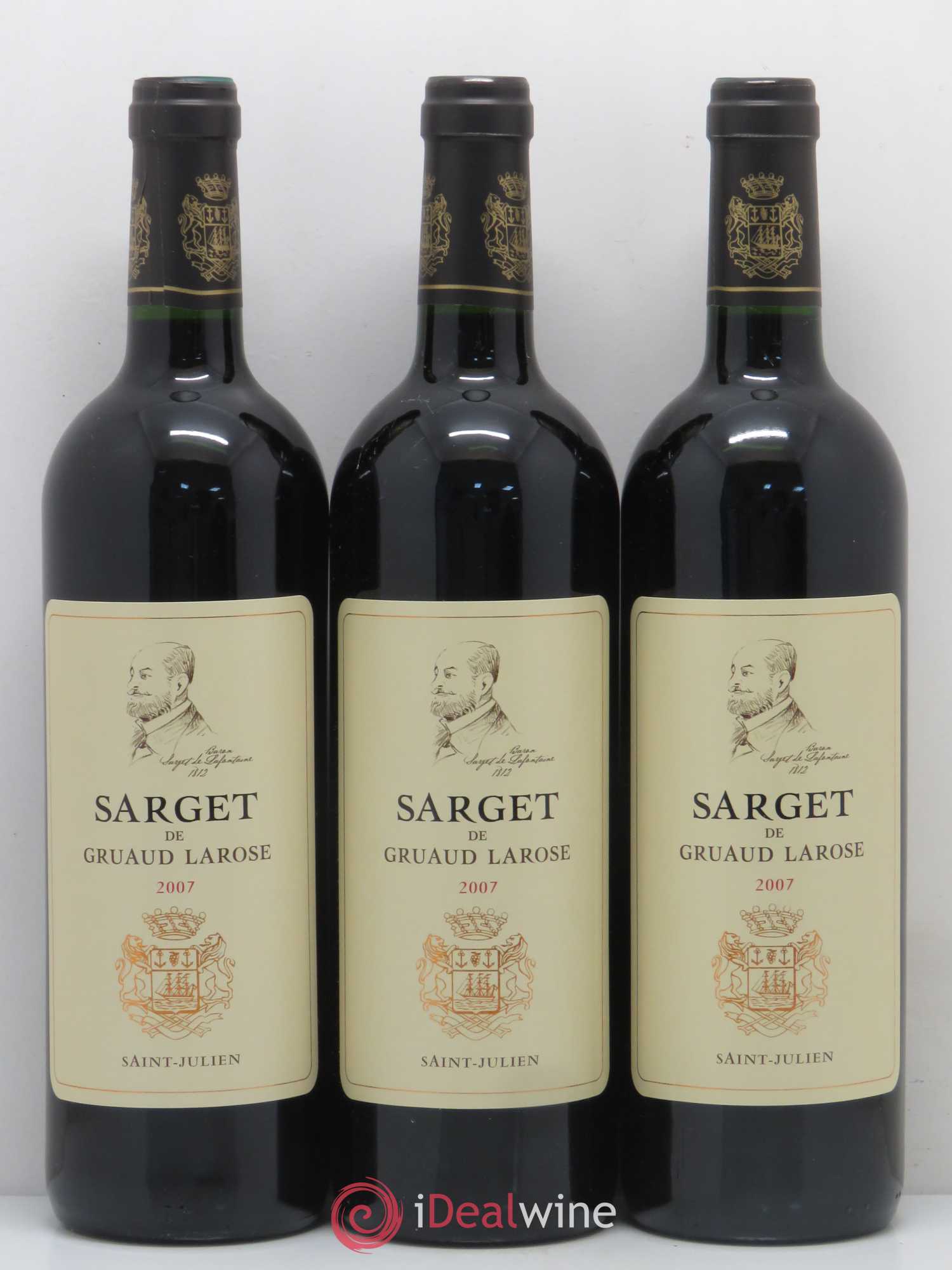 Sarget de Gruaud Larose Second Vin 2007 - Lot de 12 bouteilles - 4