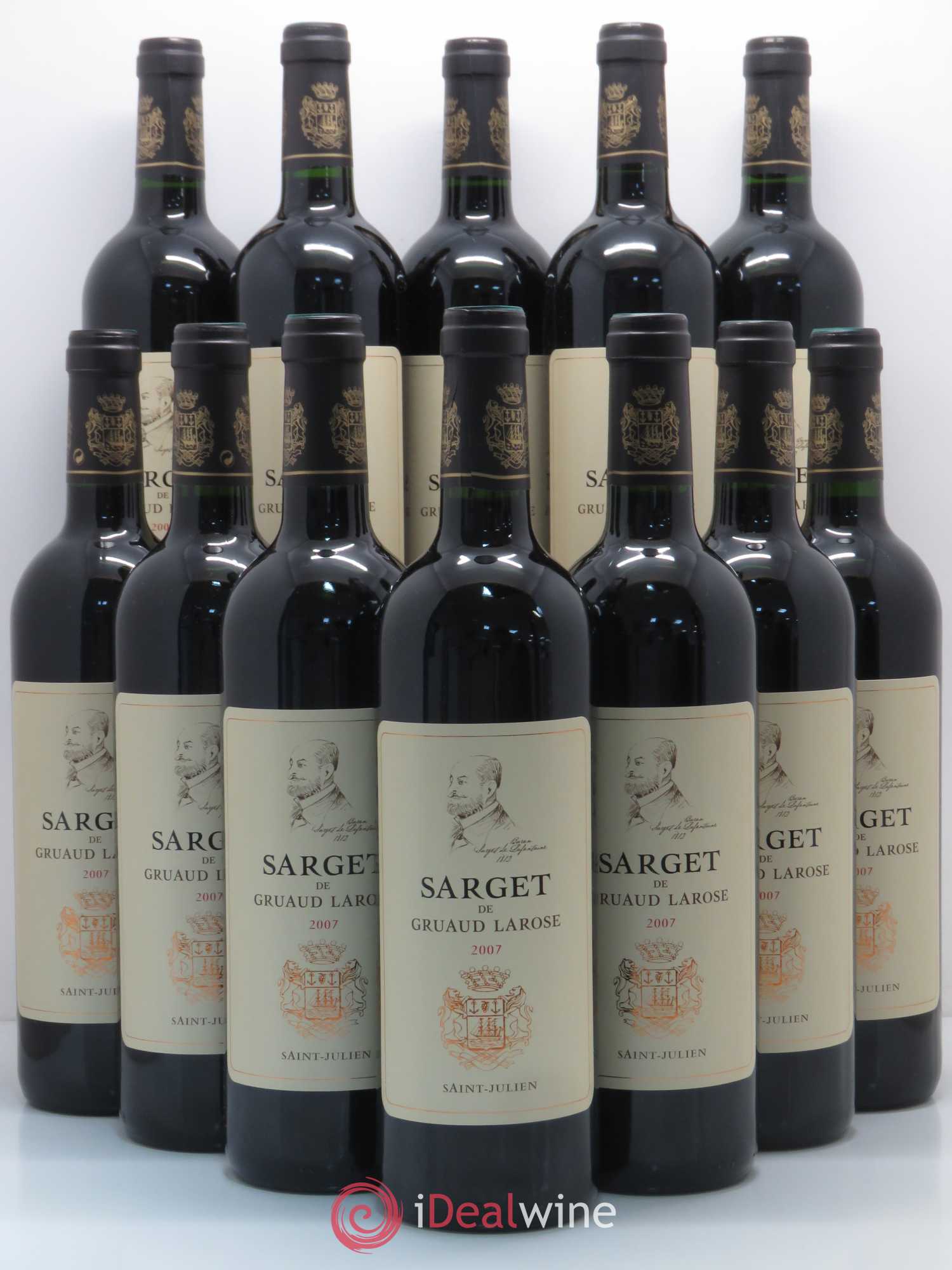 Sarget de Gruaud Larose Second Vin 2007 - Lot de 12 bouteilles - 0