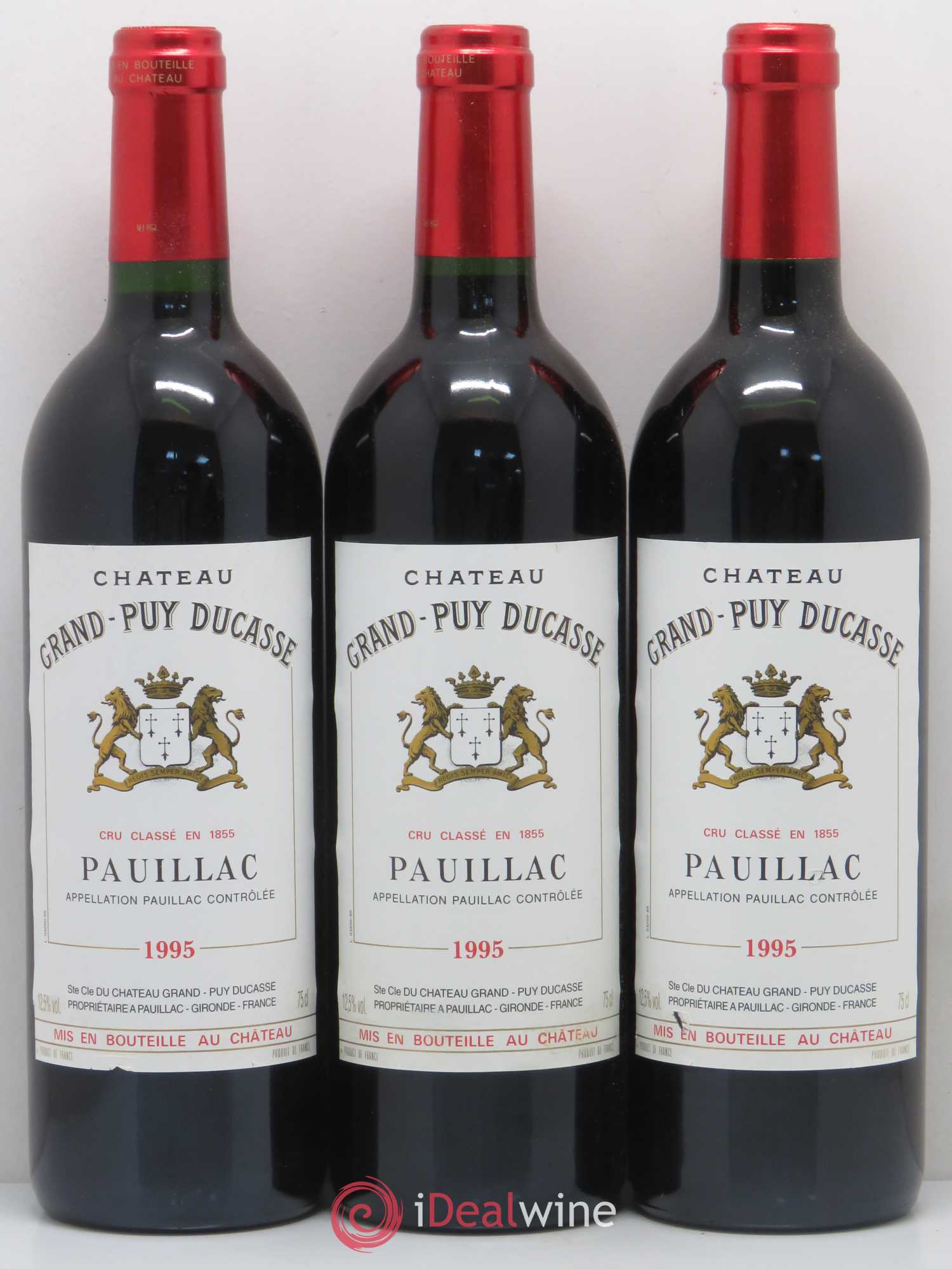 Château Grand Puy Ducasse 5ème Grand Cru Classé 1995 - Lot de 12 bouteilles - 2