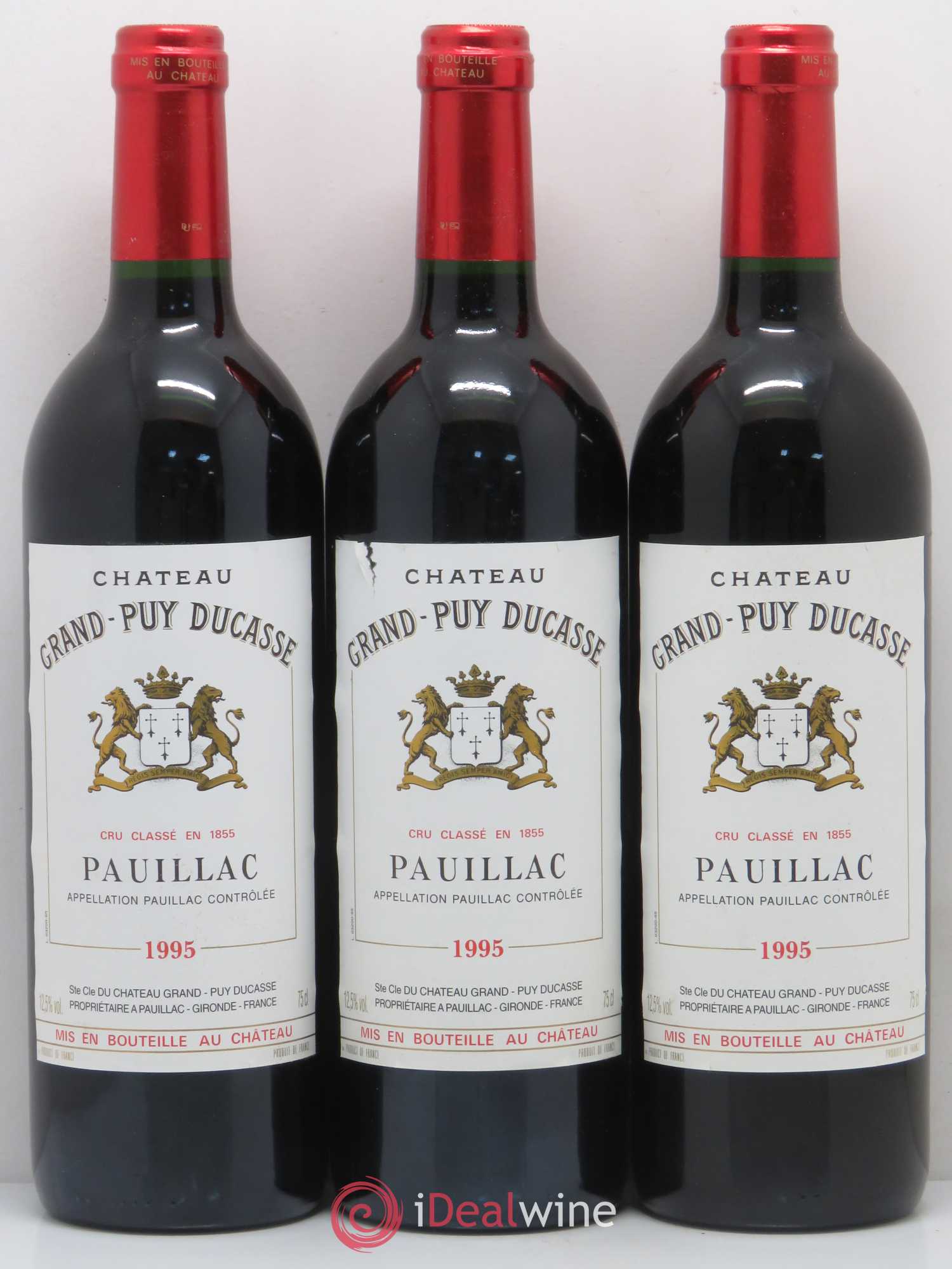 Château Grand Puy Ducasse 5ème Grand Cru Classé 1995 - Lot de 12 bouteilles - 3