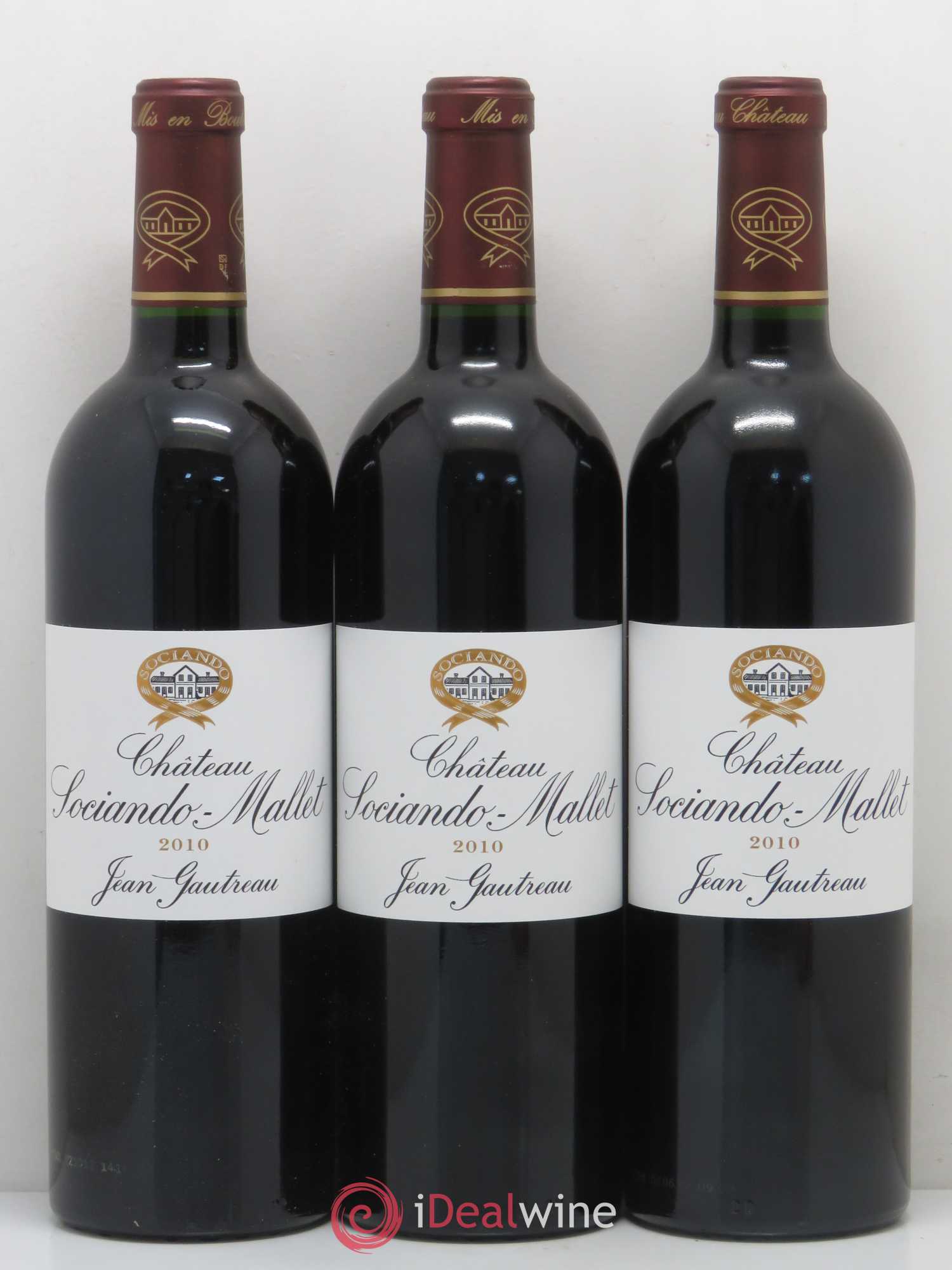 Château Sociando Mallet 2010 - Lot de 12 bouteilles - 3