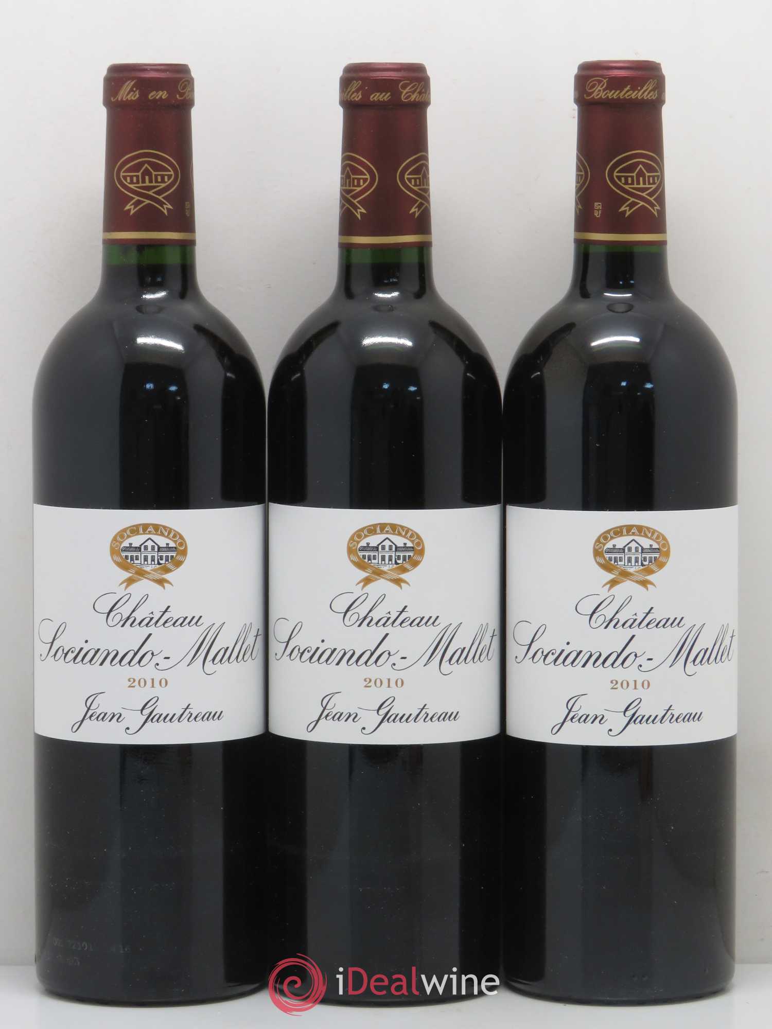 Château Sociando Mallet 2010 - Lot de 12 bouteilles - 4