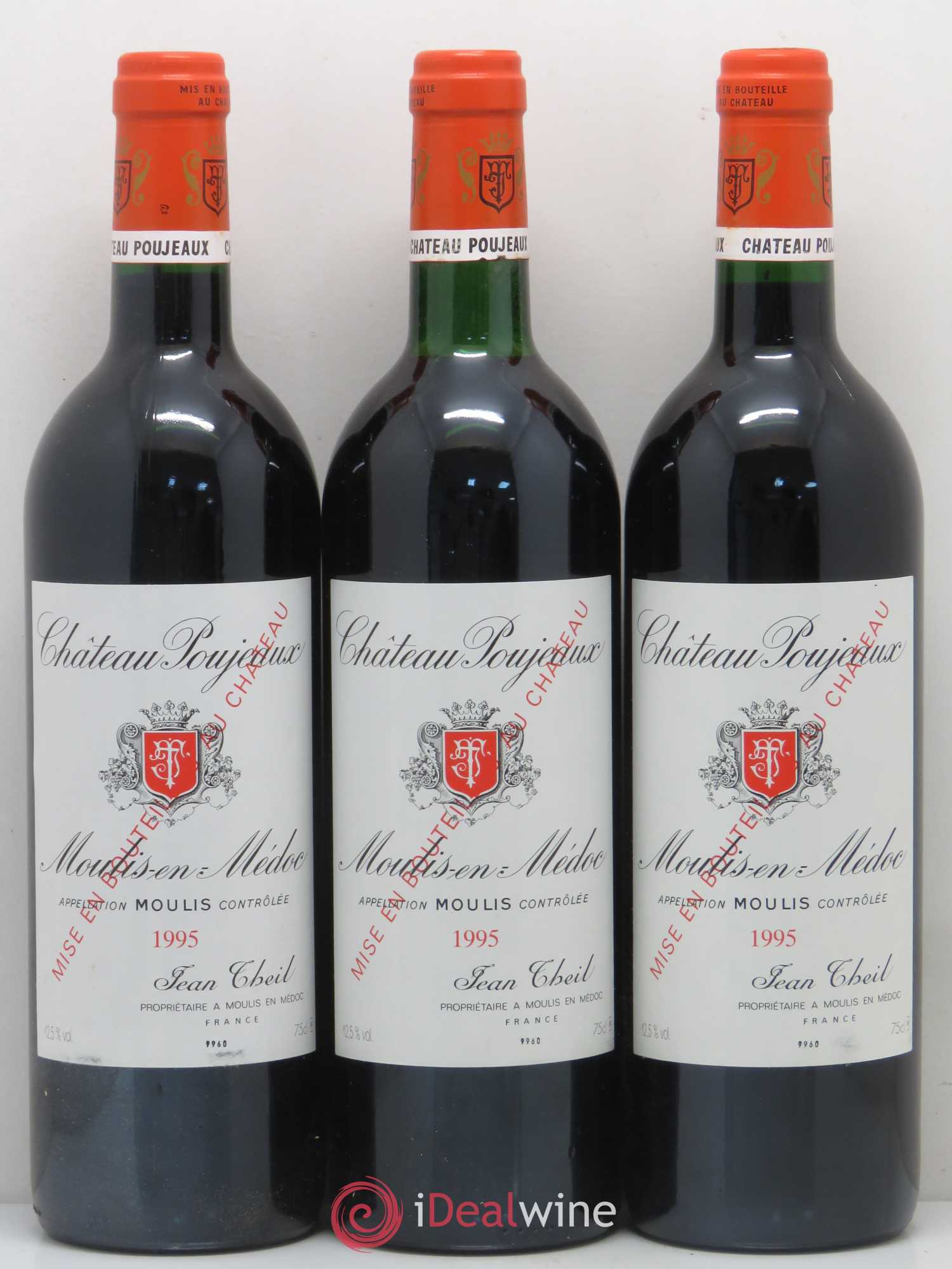 Château Poujeaux 1995 - Lot de 12 bouteilles - 3