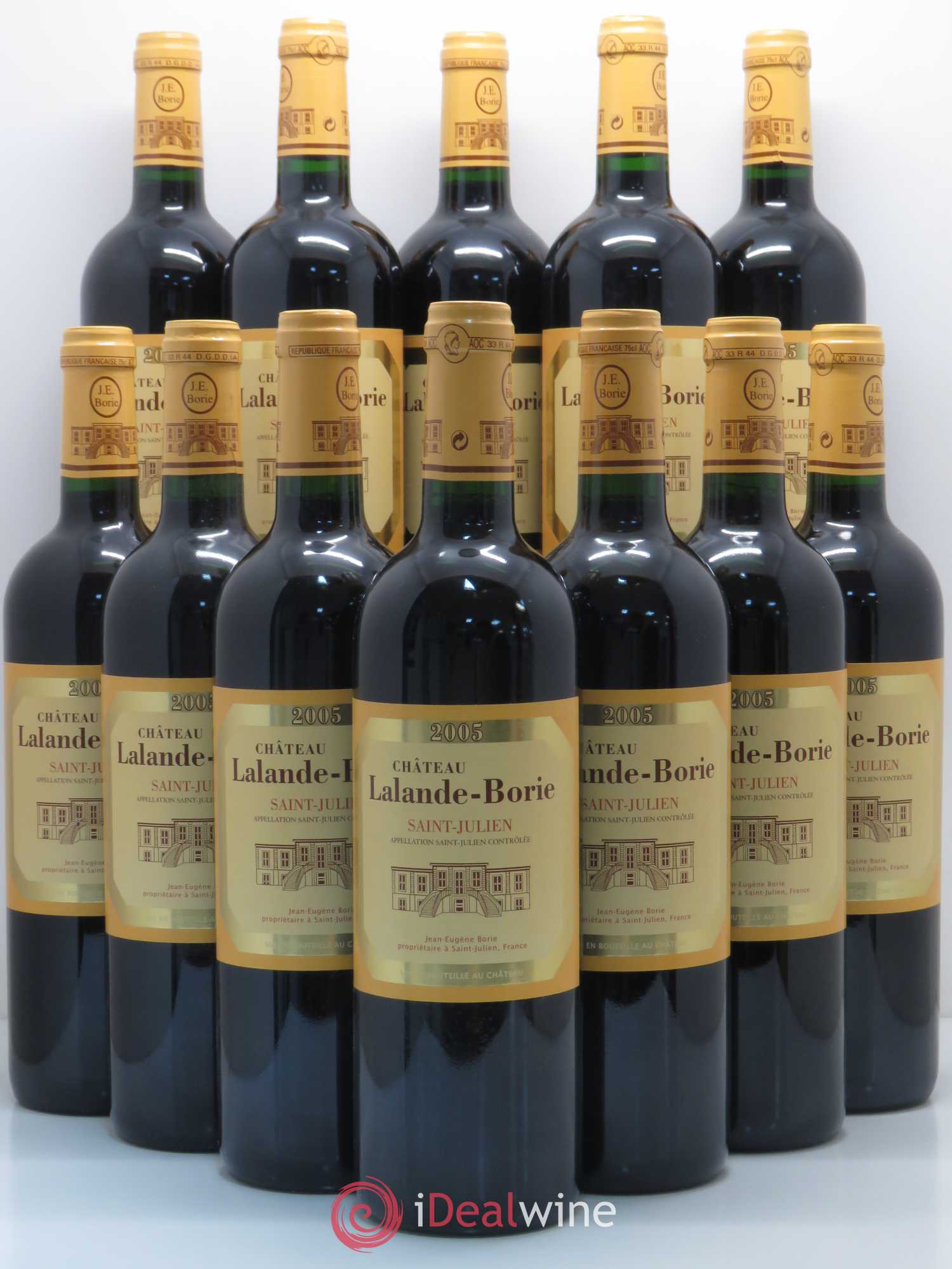 Château Lalande Borie 2005 - Lot de 12 bouteilles - 0