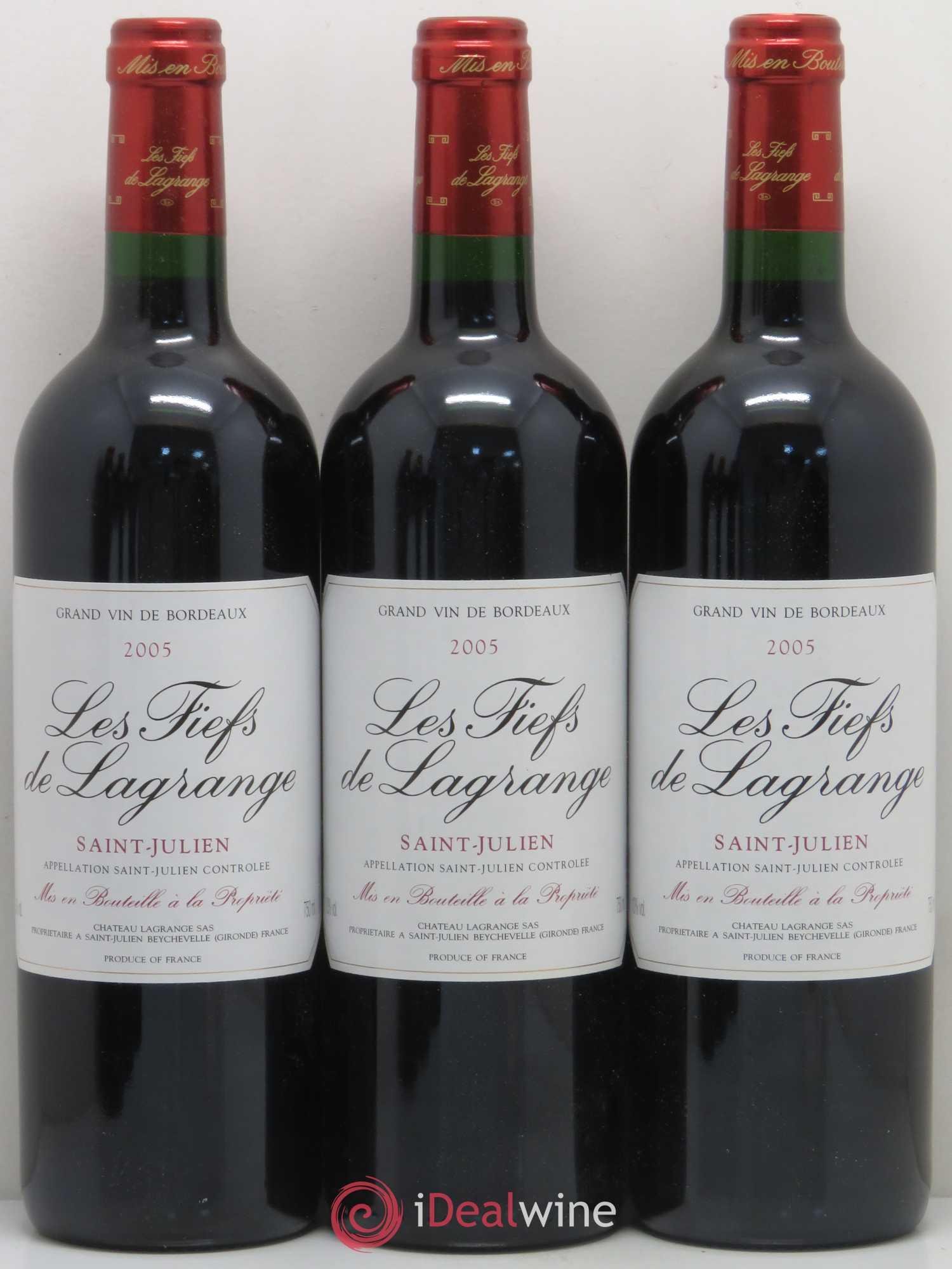 Les Fiefs de Lagrange Second Vin 2005 - Lot de 12 bouteilles - 1