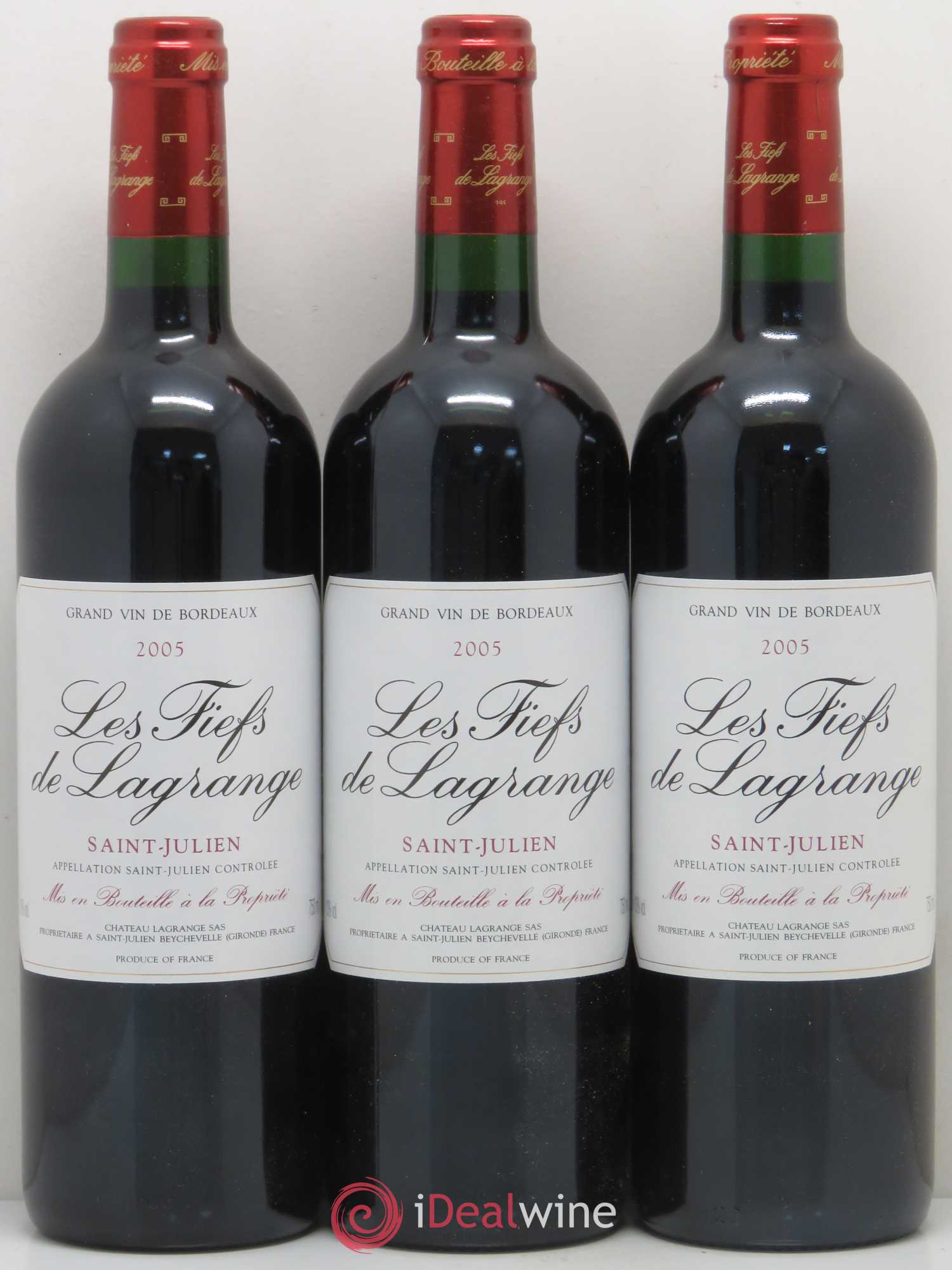 Les Fiefs de Lagrange Second Vin 2005 - Lot de 12 bouteilles - 2