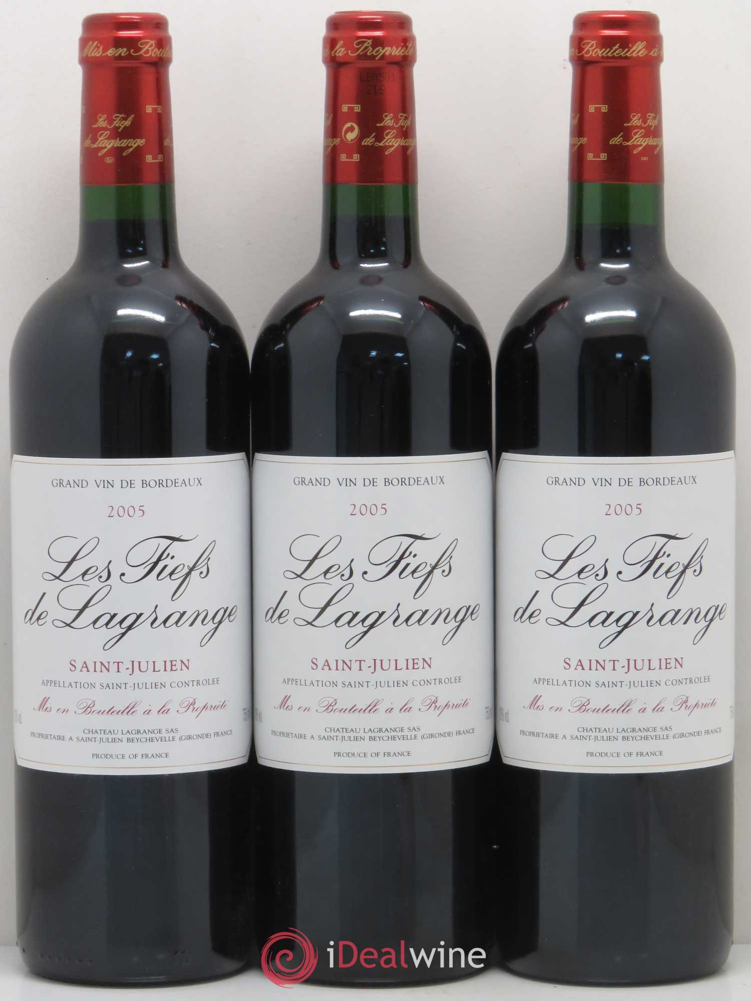 Les Fiefs de Lagrange Second Vin 2005 - Lot de 12 bouteilles - 4