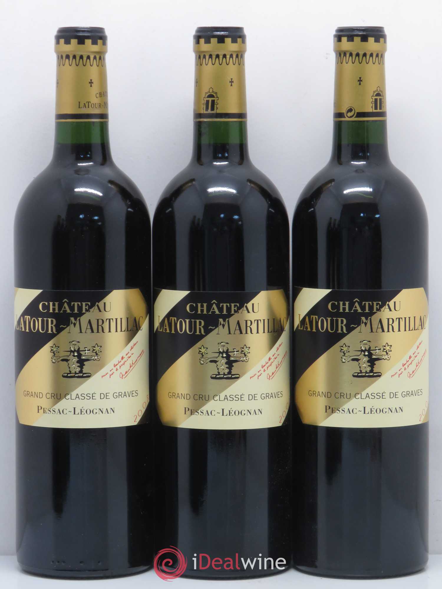 Château Latour-Martillac Cru Classé de Graves 2005 - Lotto di 12 bottiglie - 1
