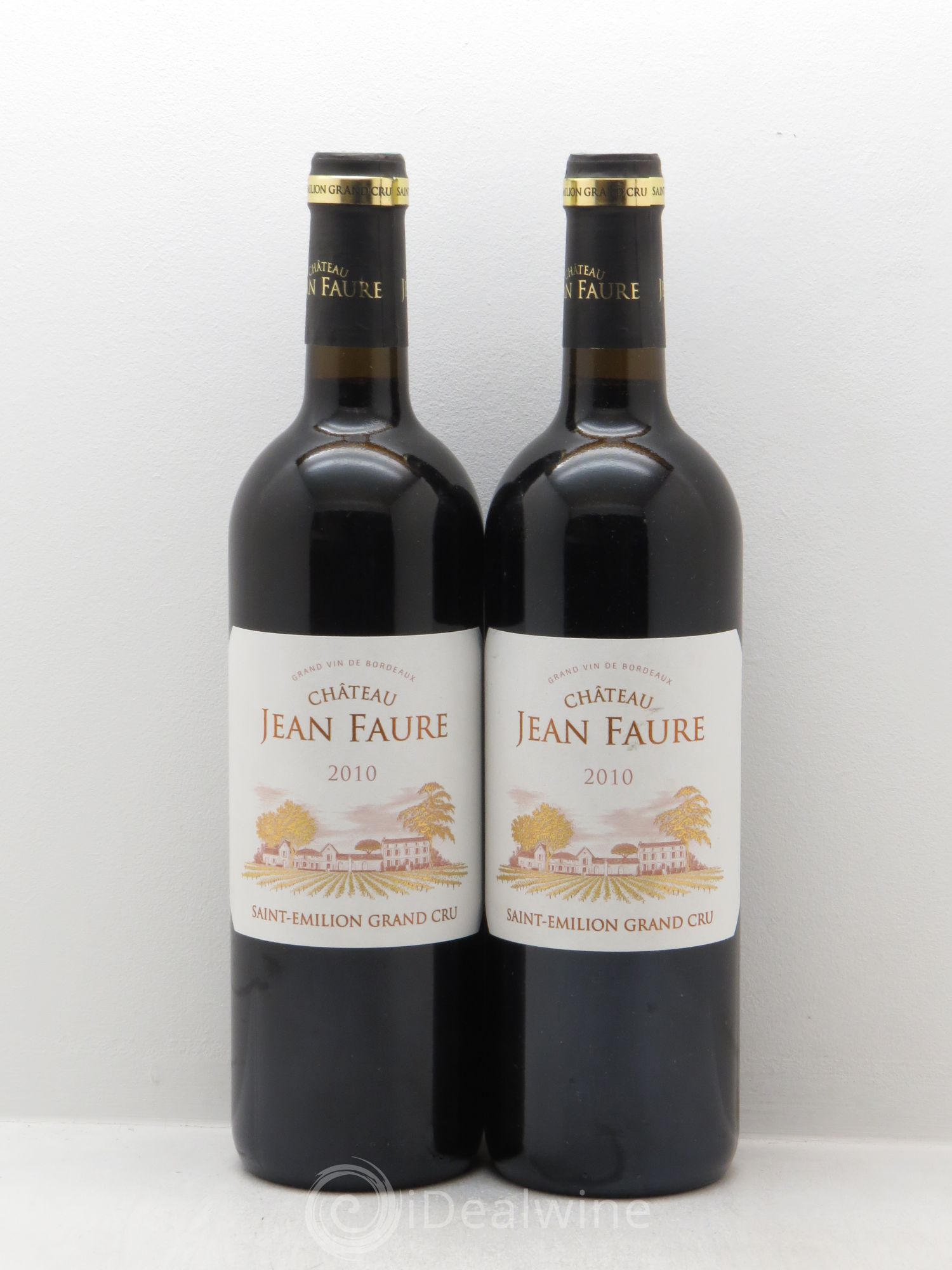 Château Jean Faure Grand Cru Classé 2010 - Lot de 2 bouteilles - 0