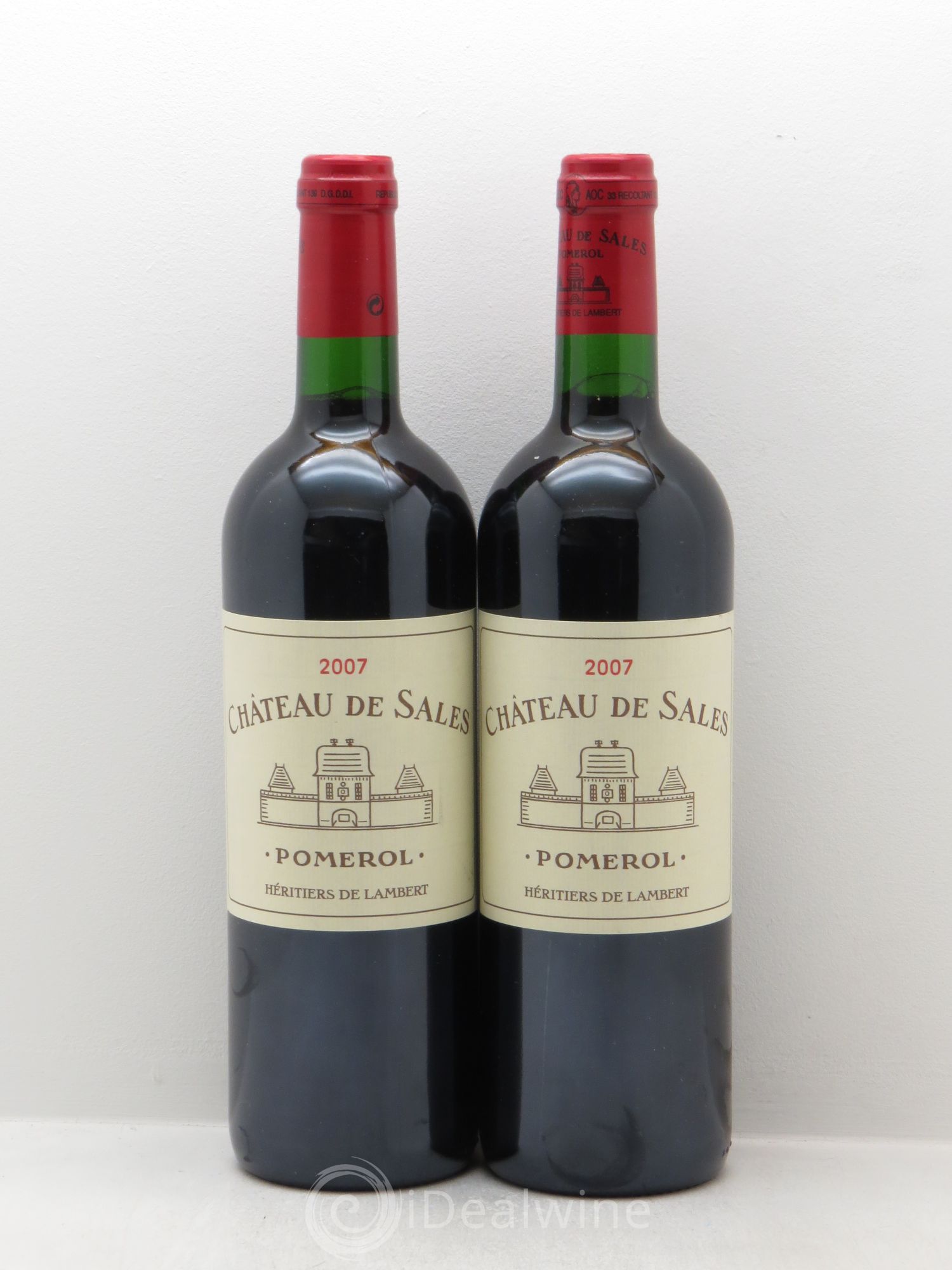 Château de Sales 2007 - Lot de 2 bouteilles - 0