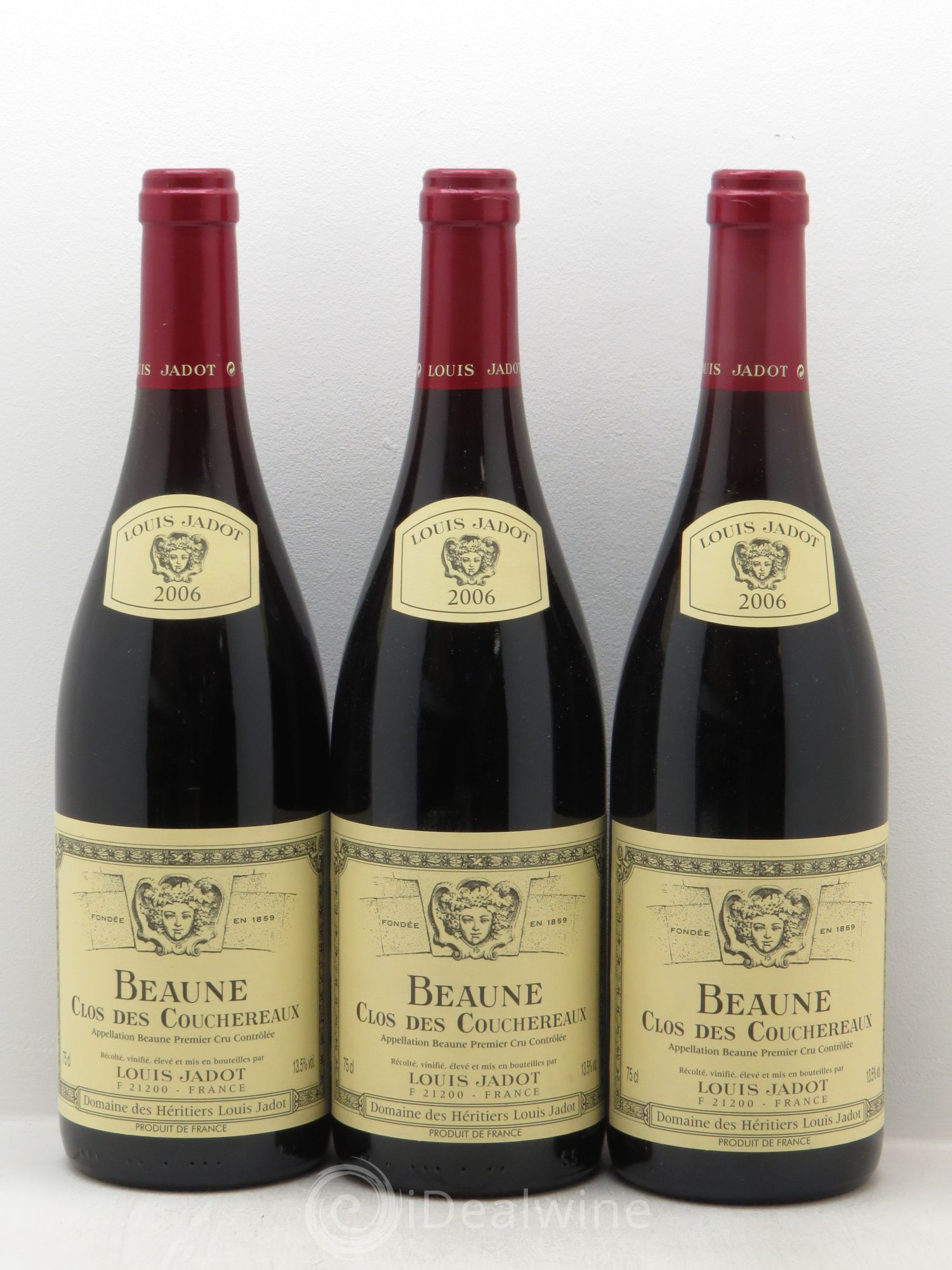 Beaune 1er Cru Clos des Couchereaux 2006 - Posten von 3 Flaschen - 0