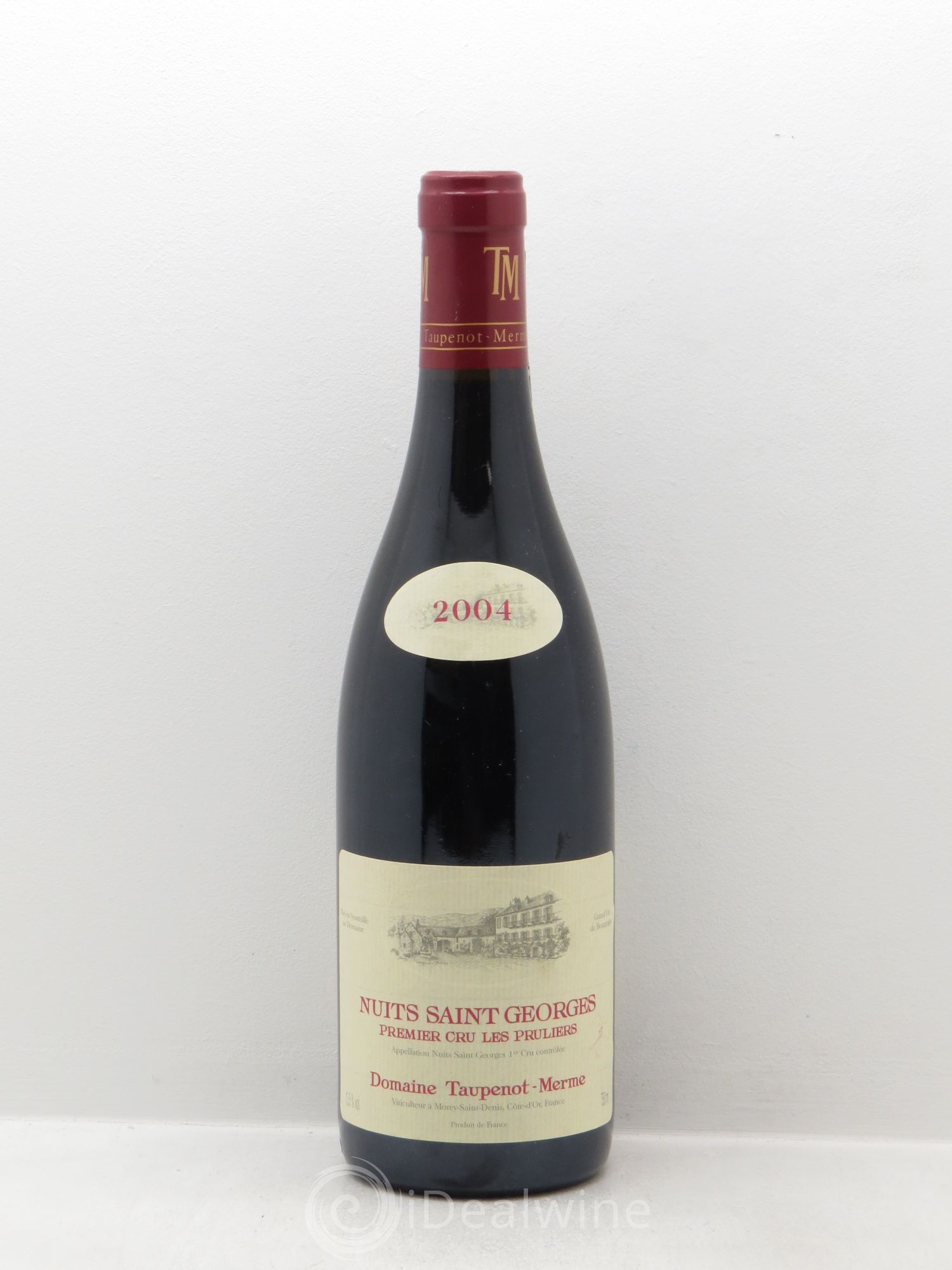 Nuits-Saint-Georges 1er Cru Taupenot Merme 2004 - Lot de 6 bouteilles - 0