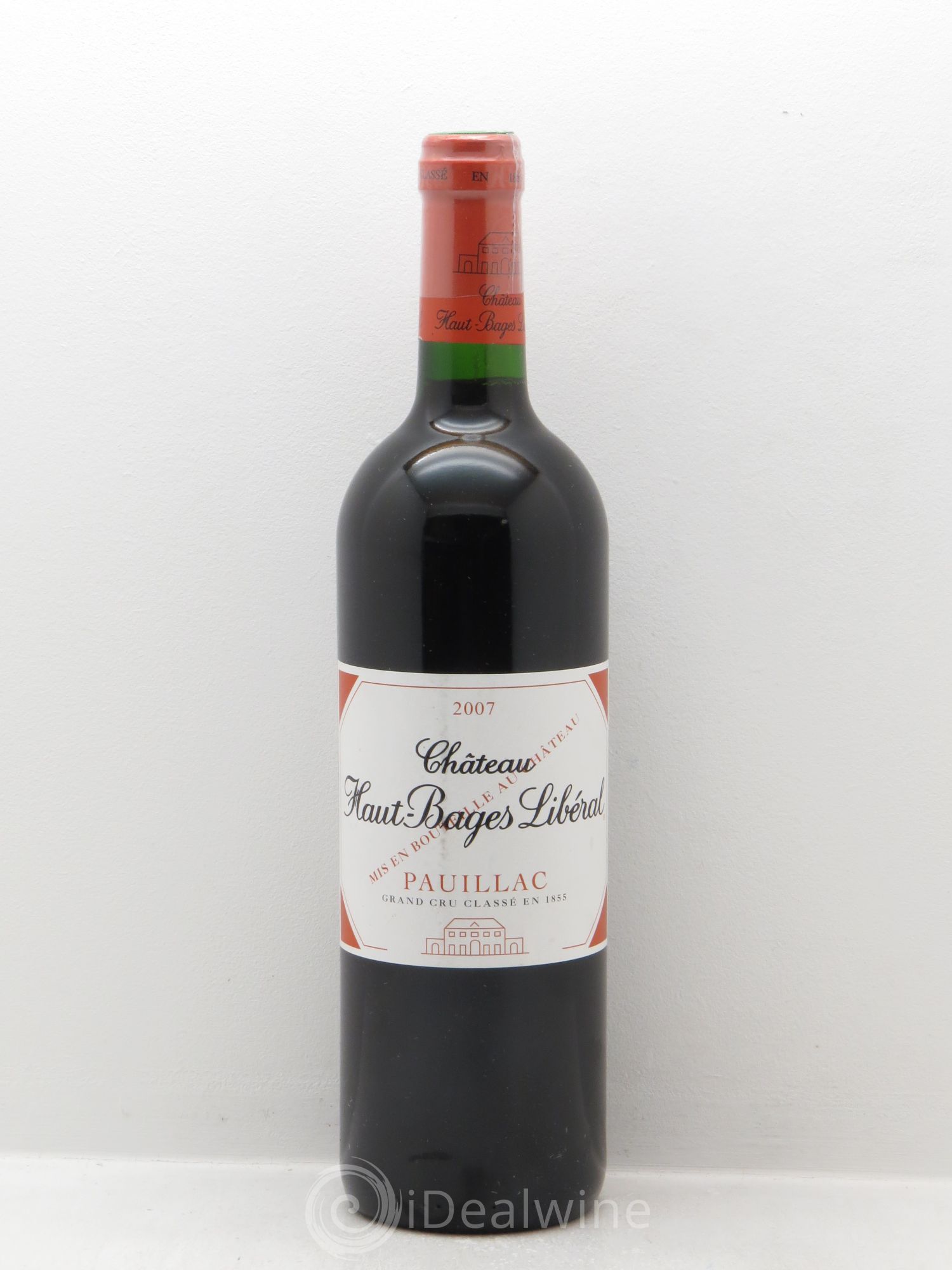 Château Haut Bages Libéral 5ème Grand Cru Classé 2007 - Lot de 12 bouteilles - 0