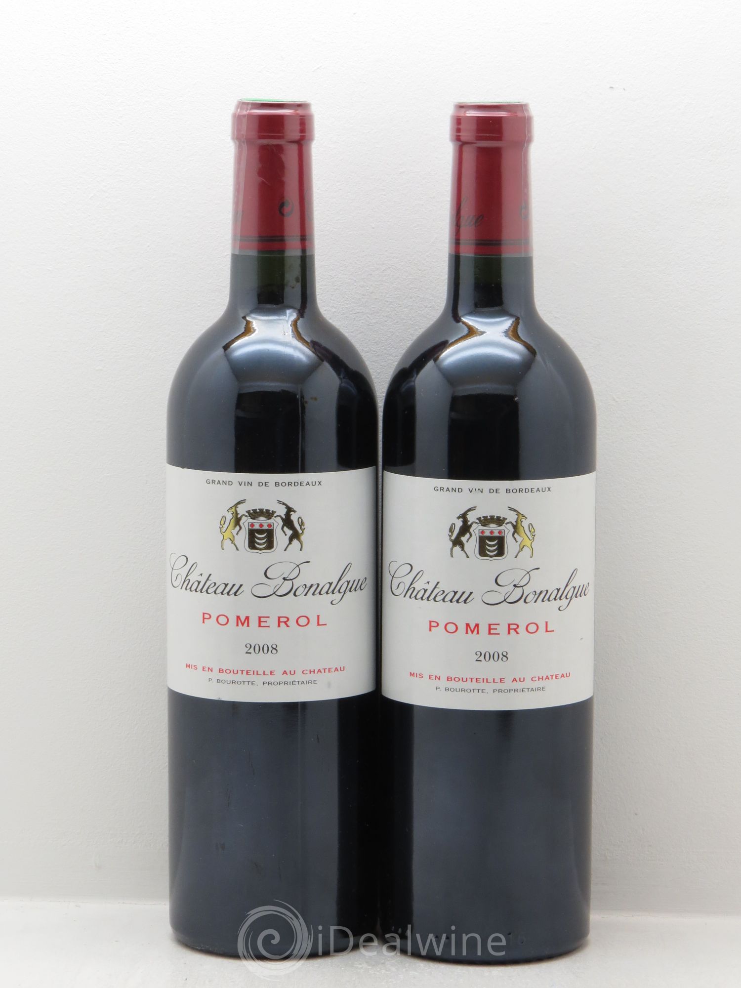 Château Bonalgue 2008 - Lot de 2 bouteilles - 0