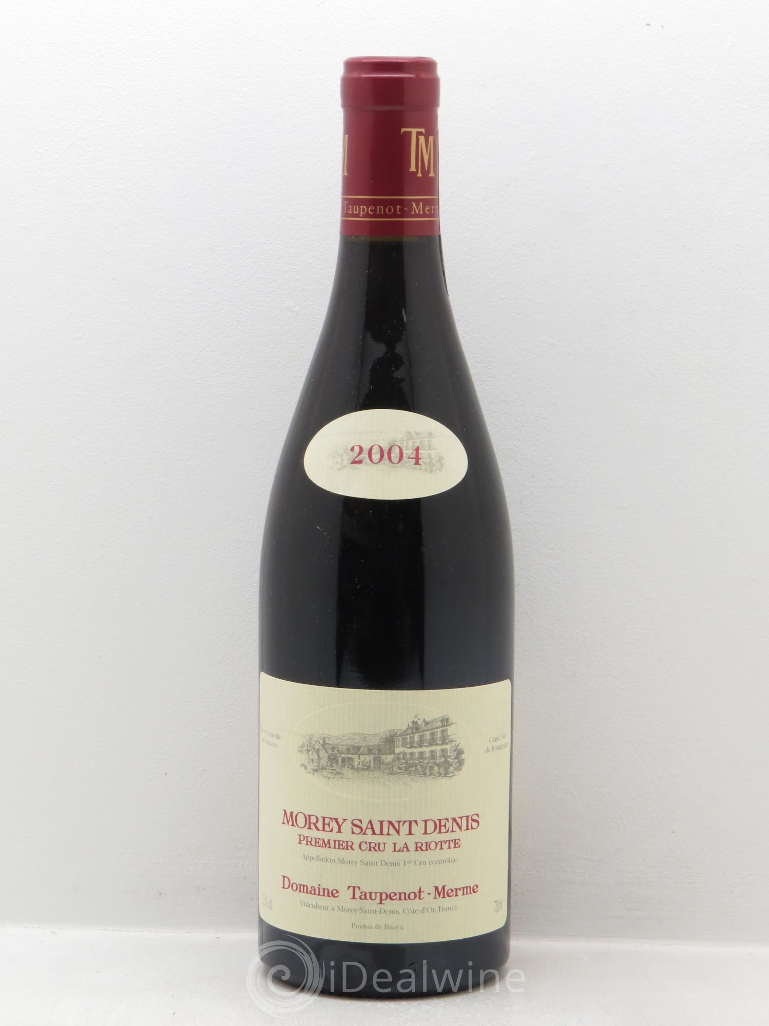 Morey-Saint-Denis 1er Cru Taupenot Merme 2004 - Lot de 1 bouteille - 0