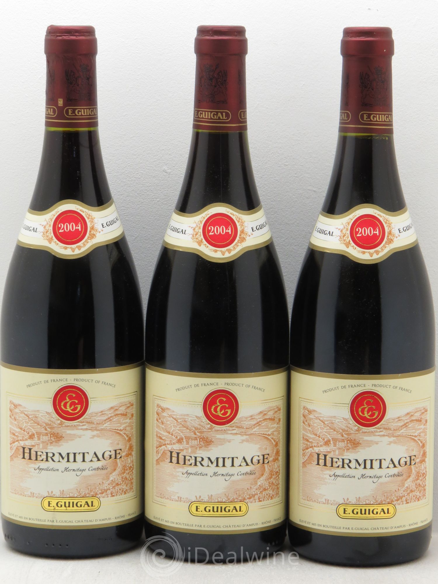 Hermitage Guigal 2004 - Lot de 3 bouteilles - 0
