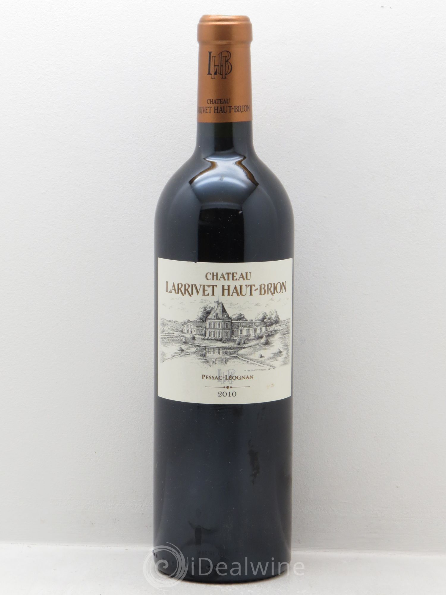 Château Larrivet Haut-Brion 2010 - Lot de 12 bouteilles - 0
