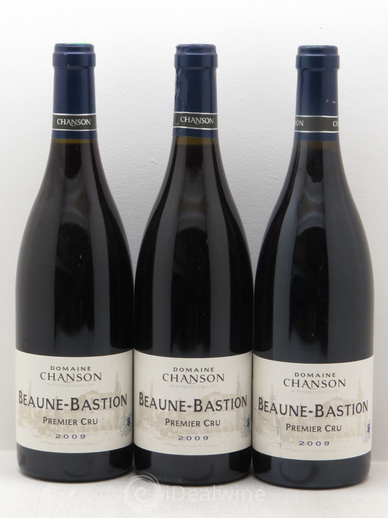 Beaune 1er Cru Bastion - Chanson 2009 - Lot de 3 bouteilles - 0