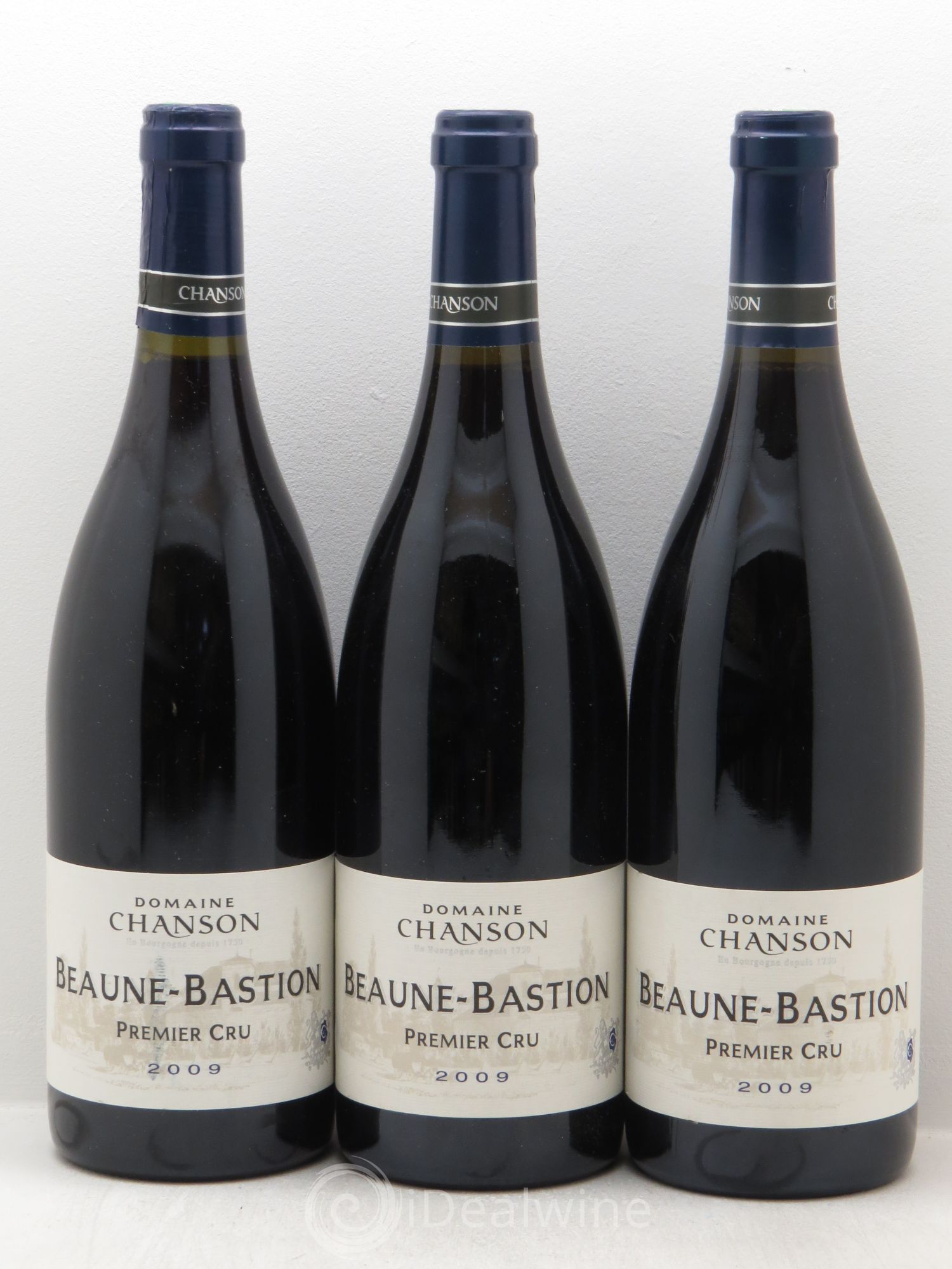 Beaune 1er Cru Bastion - Chanson 2009 - Lot de 3 bouteilles - 0
