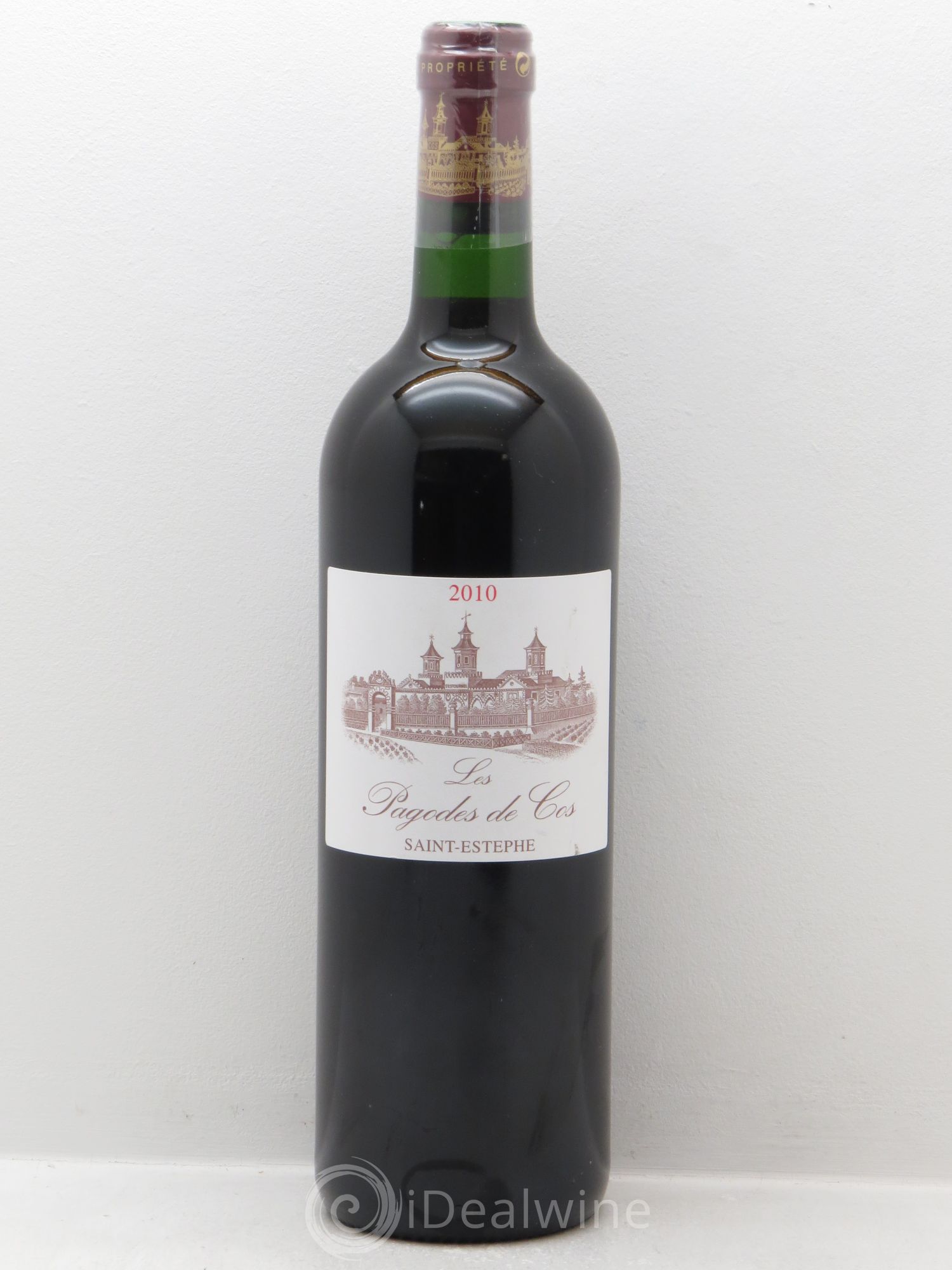 Les Pagodes de Cos Second Vin 2010 - Posten von 1 Flasche - 0