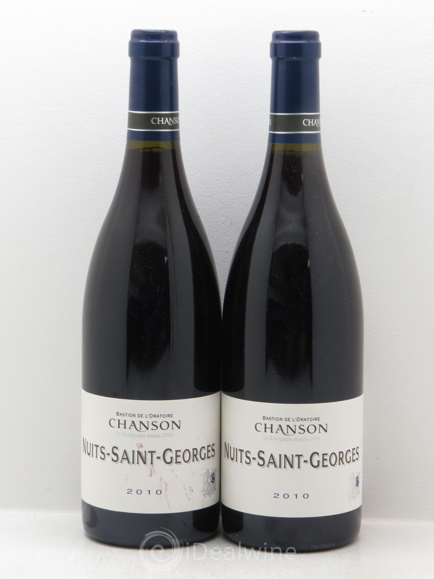 Nuits-Saint-Georges Domaine Chanson 2010 - Lot de 2 bouteilles - 0
