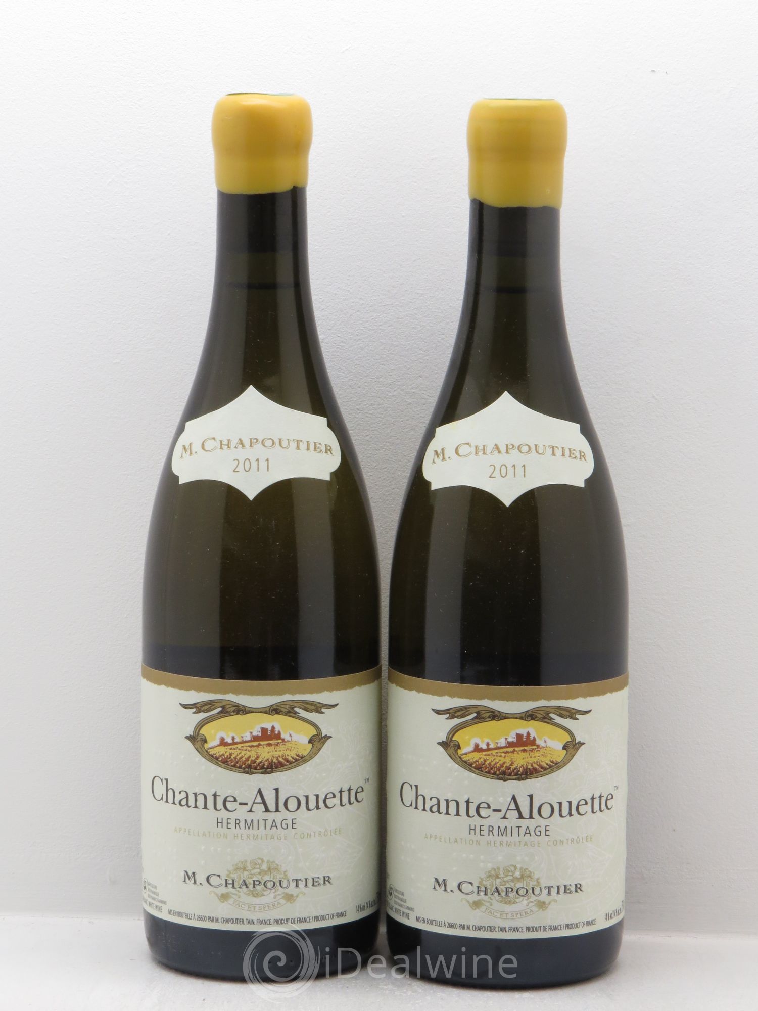 Hermitage Chante Alouette Chapoutier 2011 - Lot de 2 bouteilles - 0