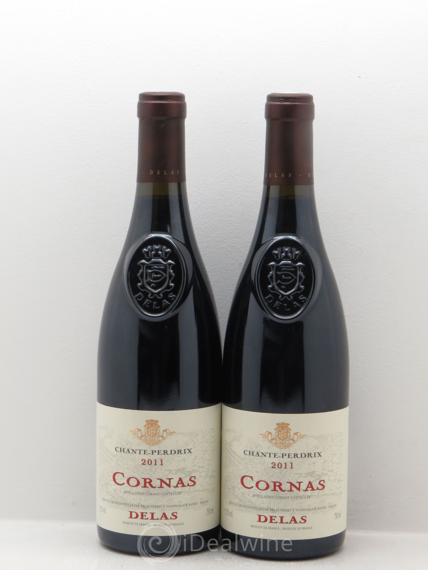 Cornas Chante Perdrix Delas 2011 - Lot de 2 bouteilles - 0