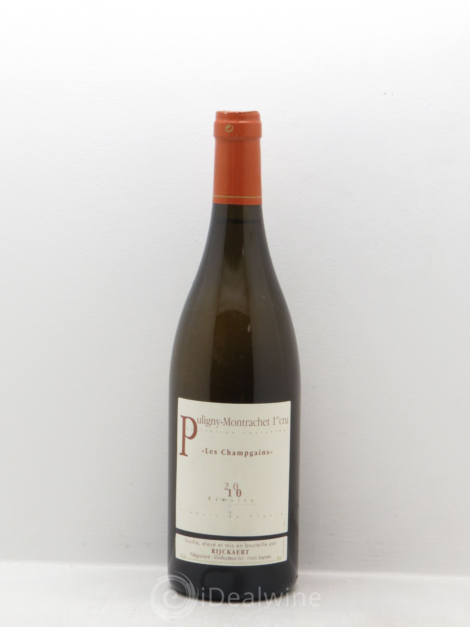 Puligny-Montrachet 1er Cru Rijckaert 2010 - Lot de 1 bouteille - 0