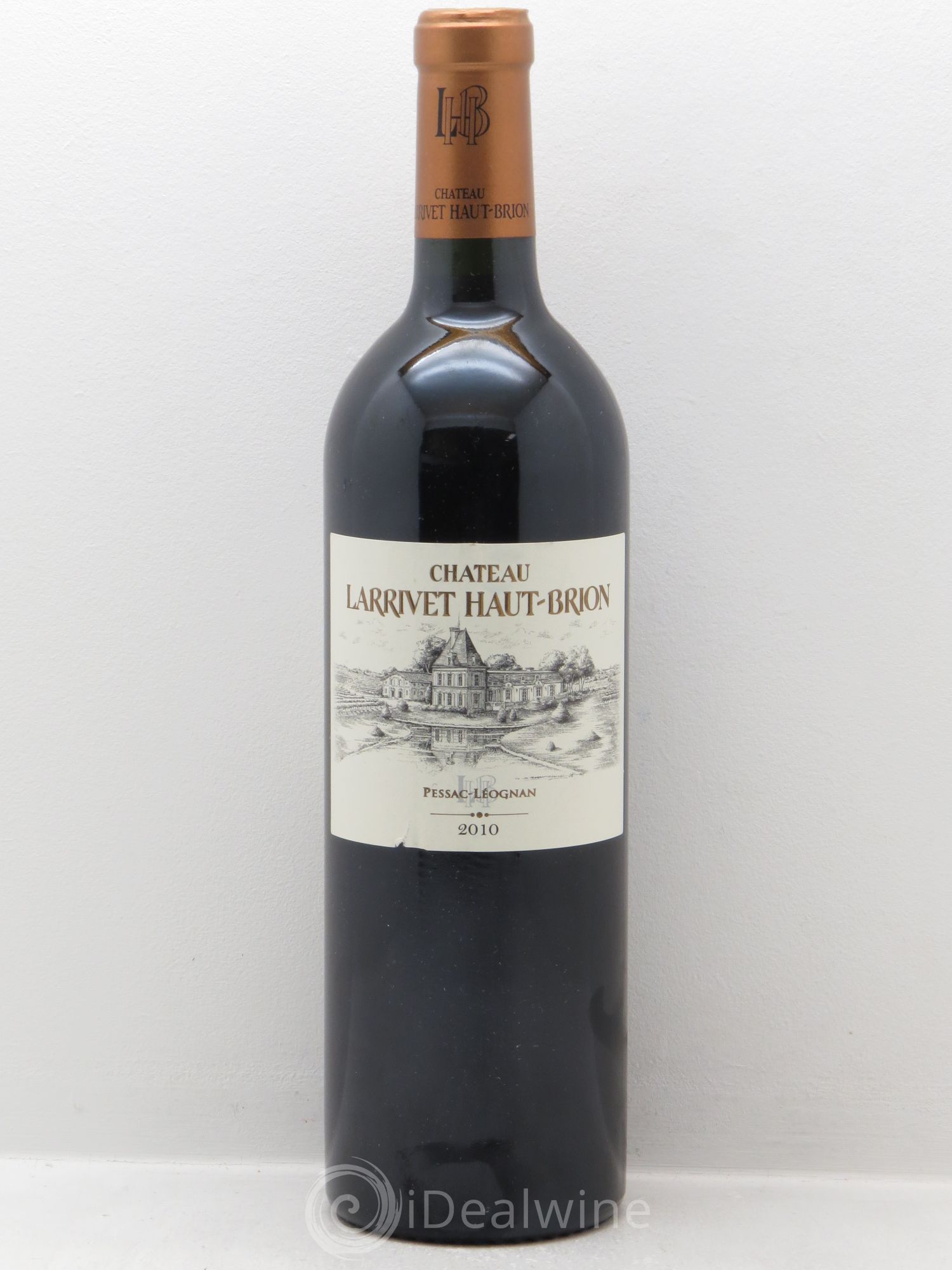 Château Larrivet Haut-Brion 2010 - Lot de 12 bouteilles - 0