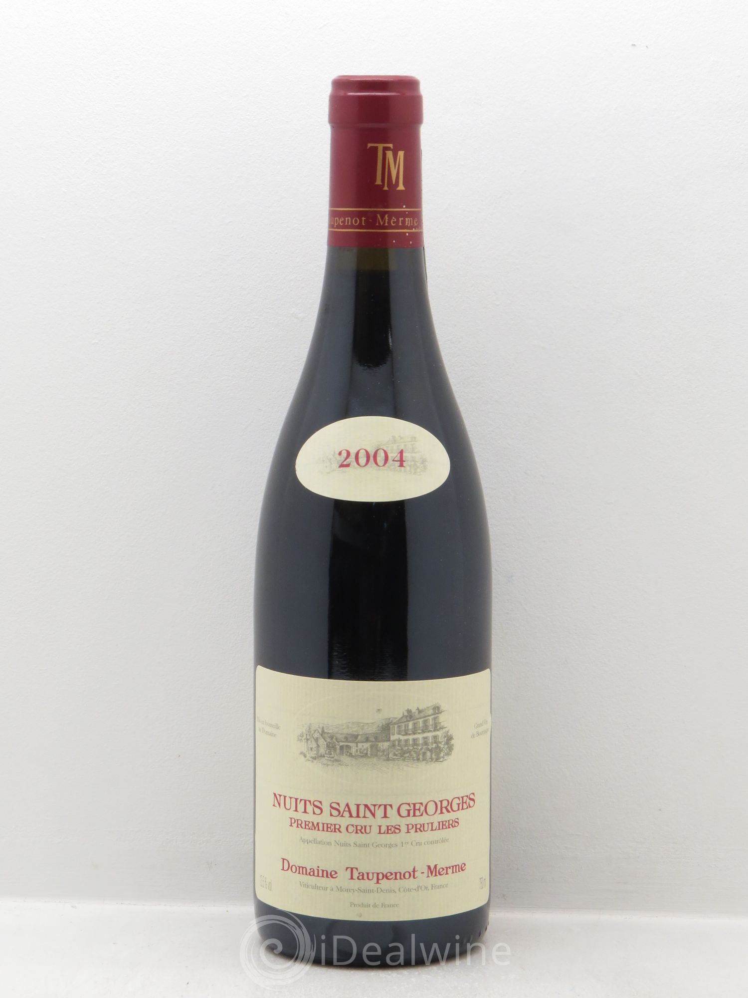Nuits-Saint-Georges 1er Cru Taupenot Merme 2004 - Lot de 6 bouteilles - 0