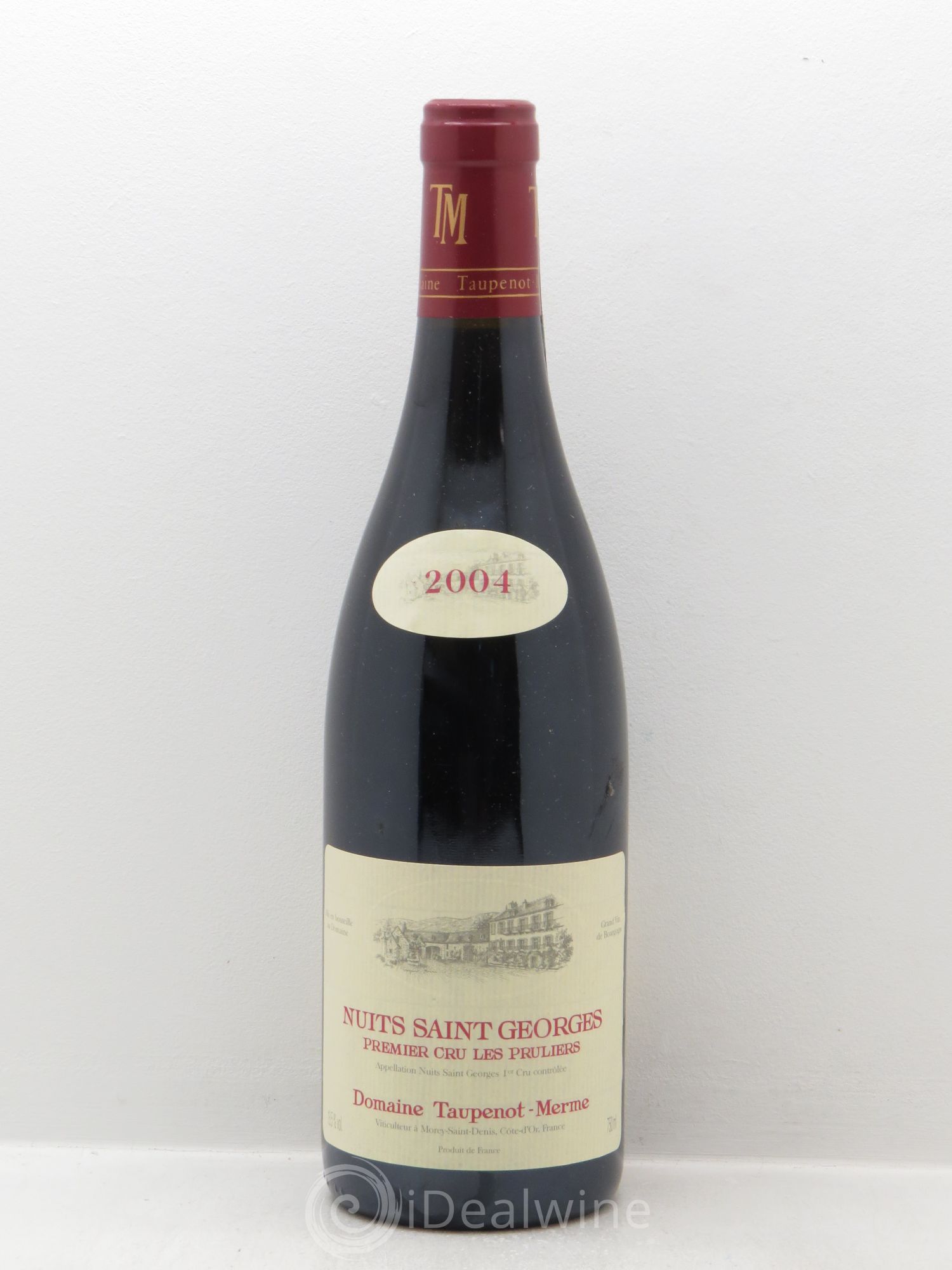 Nuits-Saint-Georges 1er Cru Taupenot Merme 2004 - Lot de 1 bouteille - 0