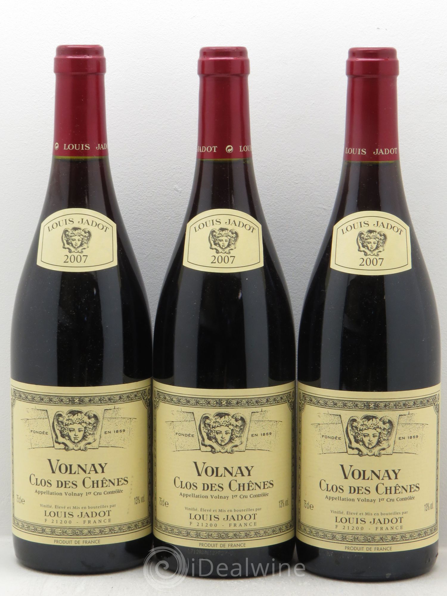 Volnay 1er Cru 2007 - Lot de 3 bouteilles - 0