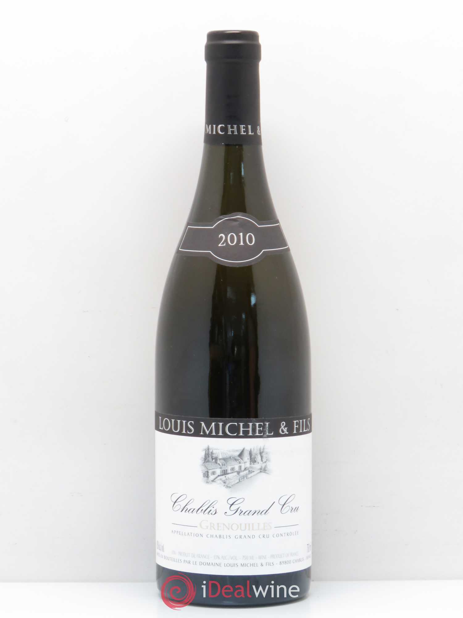 Chablis Grand Cru Grenouilles Louis Michel et Fils 2010 - Lot de 1 bouteille - 0