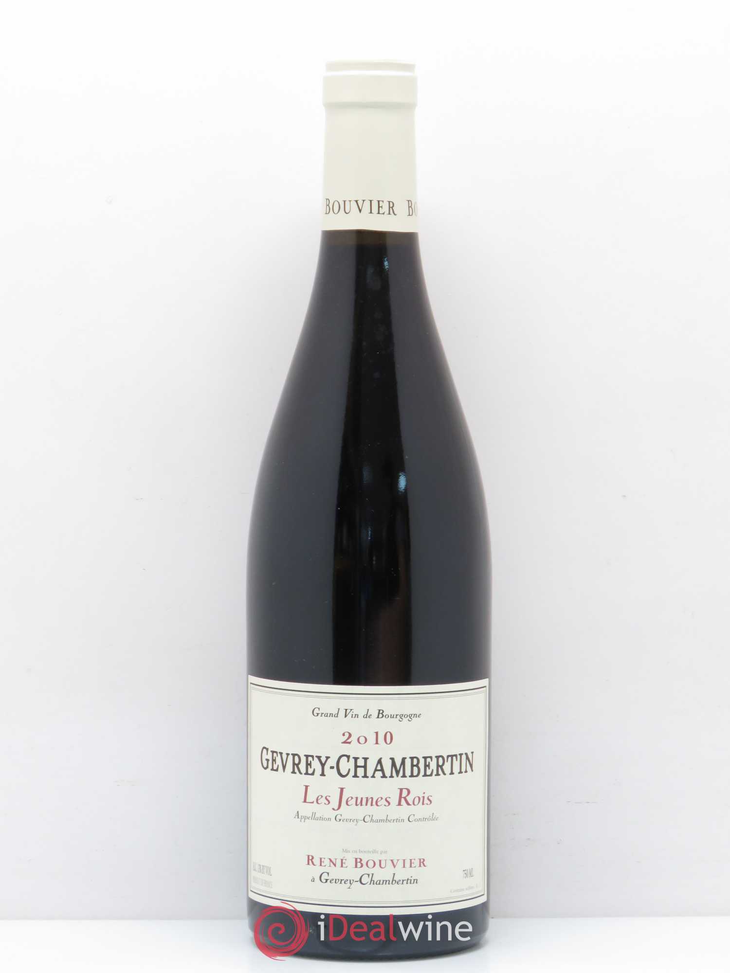Gevrey-Chambertin 1er Cru Les Jeunes Rois René Bouvier 2010 - Lot de 1 bouteille - 0
