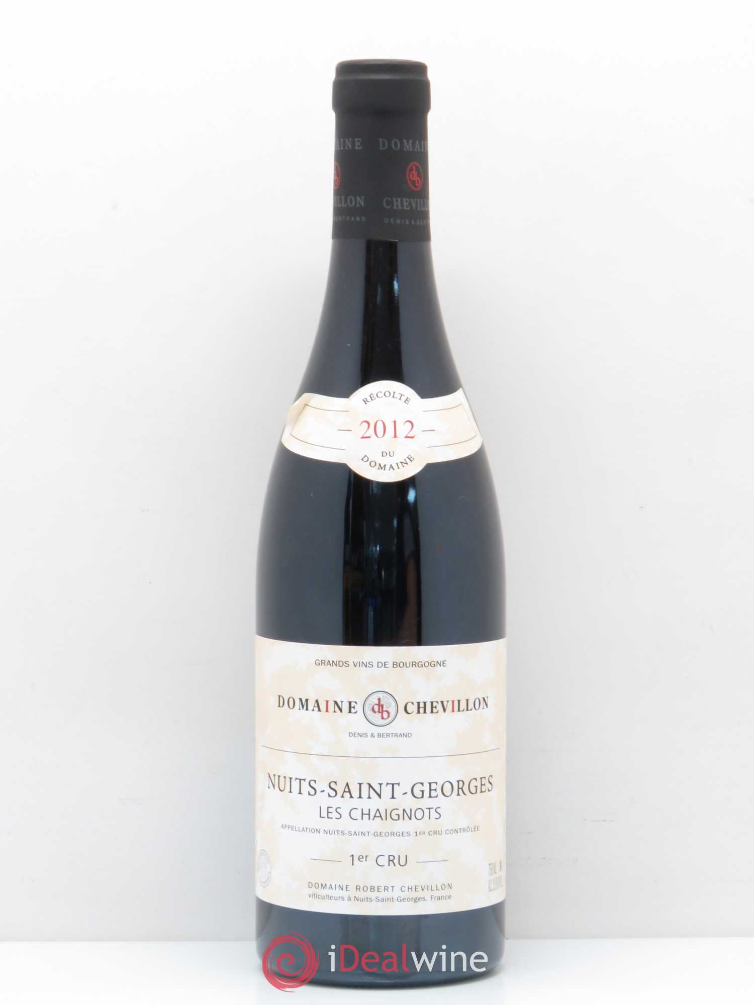 Nuits-Saint-Georges 1er Cru Les Chaignots Chevillon 2012 - Posten von 1 Flasche - 0