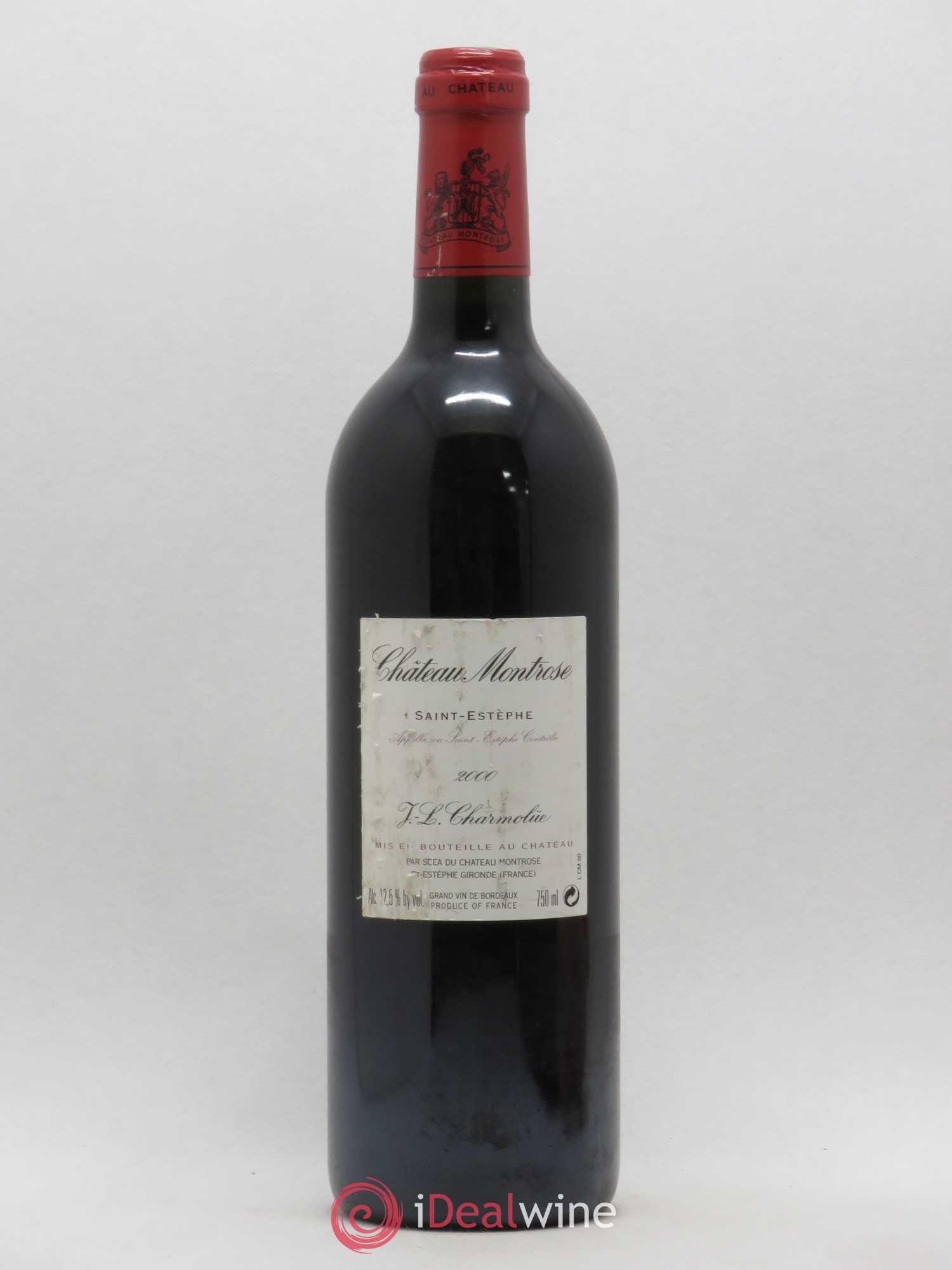 Château Montrose 2ème Grand Cru Classé 2000 - Lot de 1 bouteille - 1